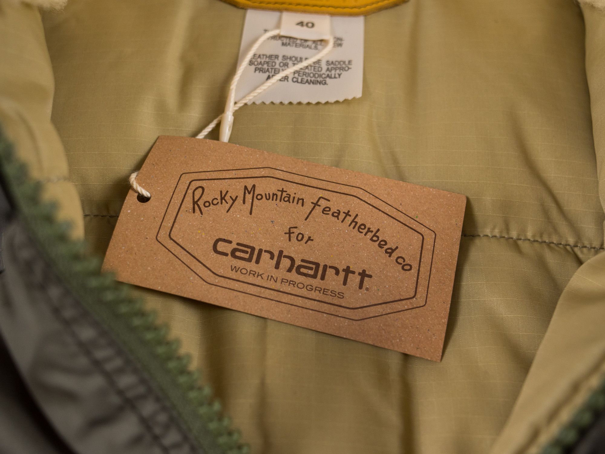 Carhartt Wip A/W 14 Carhartt WIP x Rocky Mountain Featherbed Down Puffer Size US M / EU 48-50 / 2 - 9 Thumbnail