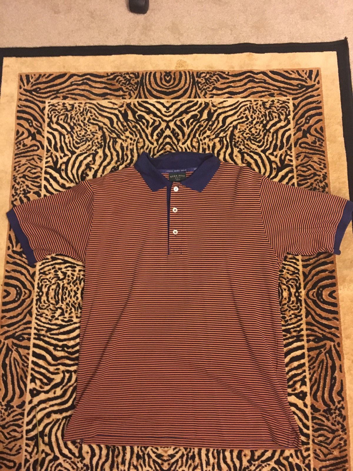 Hugo Boss Vintage Hugo boss polo button up Size US M / EU 48-50 / 2 - 1 Thumbnail