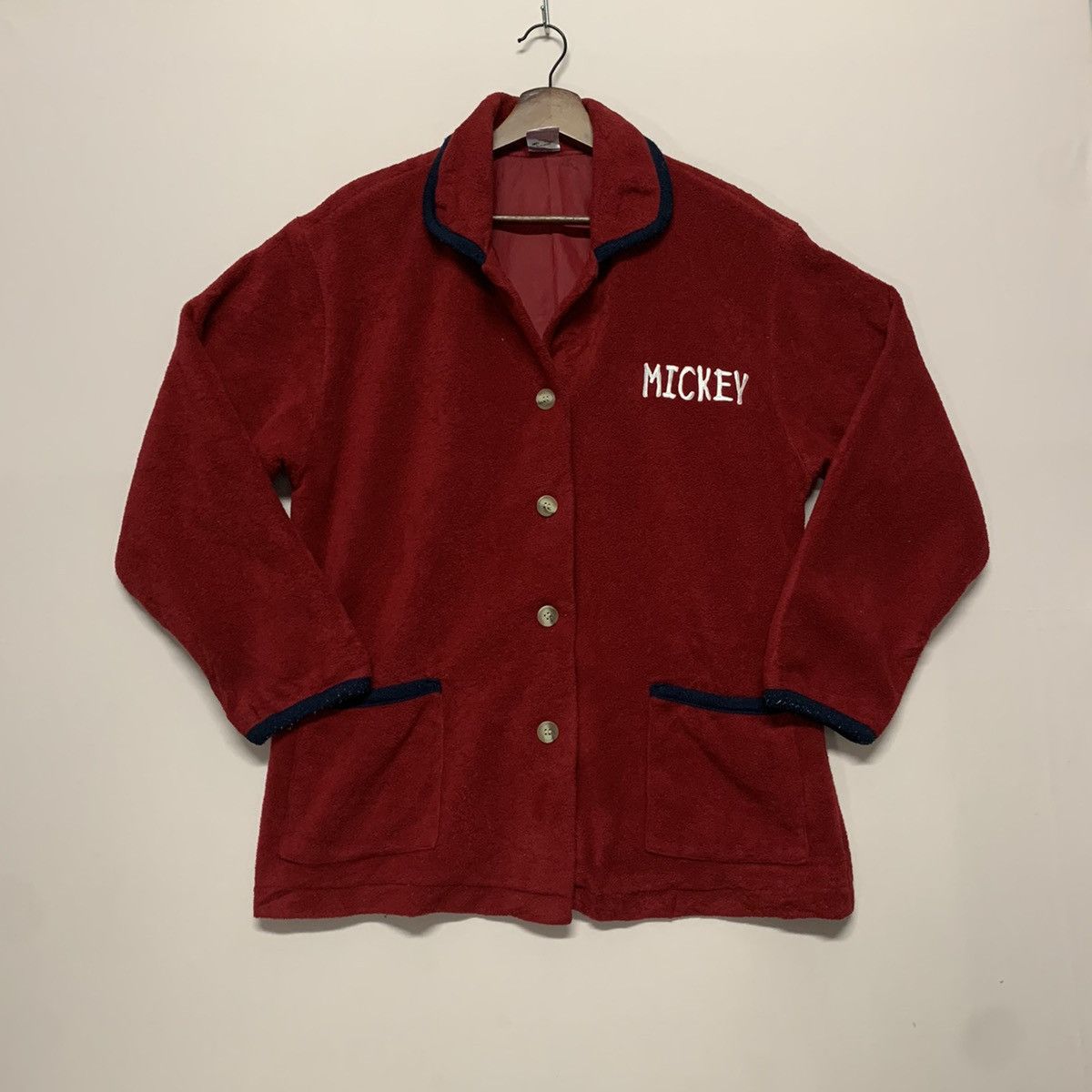 Disney × Vintage Vintage Mickey Mouse Button Ups Jacket Large Size Size US L / EU 52-54 / 3 - 2 Thumbnail