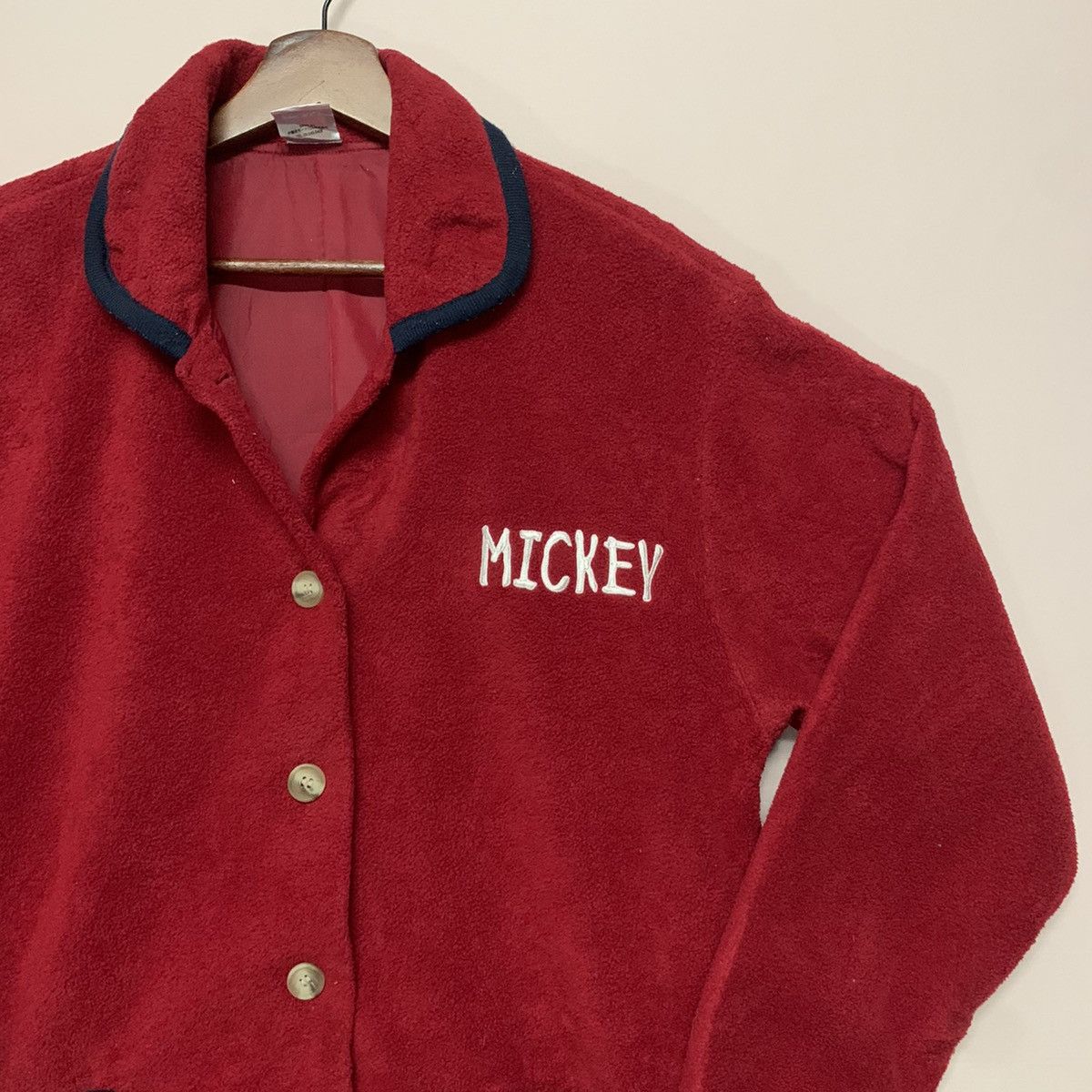 Disney × Vintage Vintage Mickey Mouse Button Ups Jacket Large Size Size US L / EU 52-54 / 3 - 5 Thumbnail
