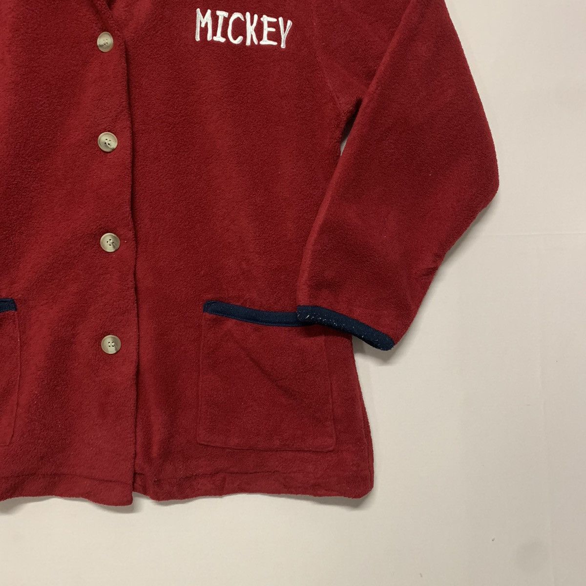 Disney × Vintage Vintage Mickey Mouse Button Ups Jacket Large Size Size US L / EU 52-54 / 3 - 4 Thumbnail
