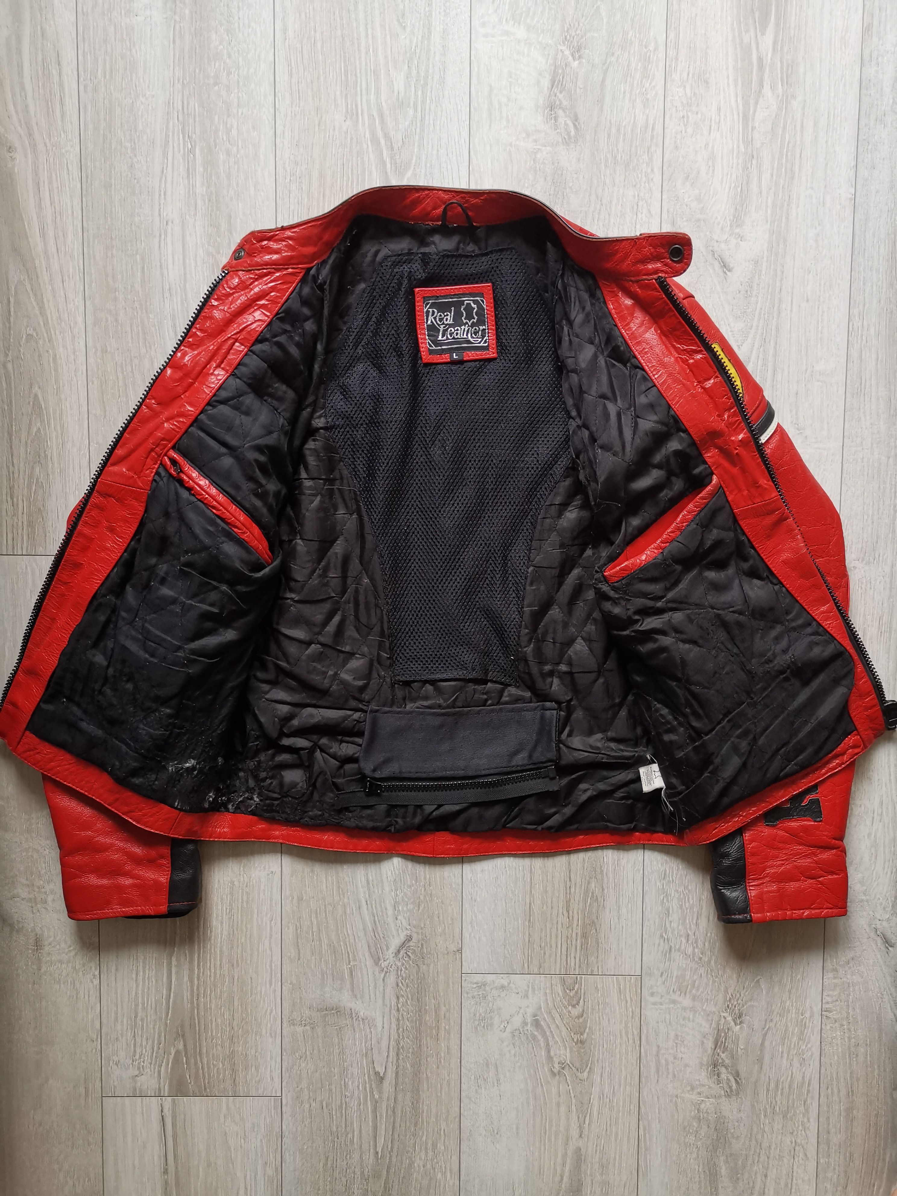 Vintage 🔥LAST DROP🔥Vintage leather FERRARI racing jacket Size US L / EU 52-54 / 3 - 6 Thumbnail