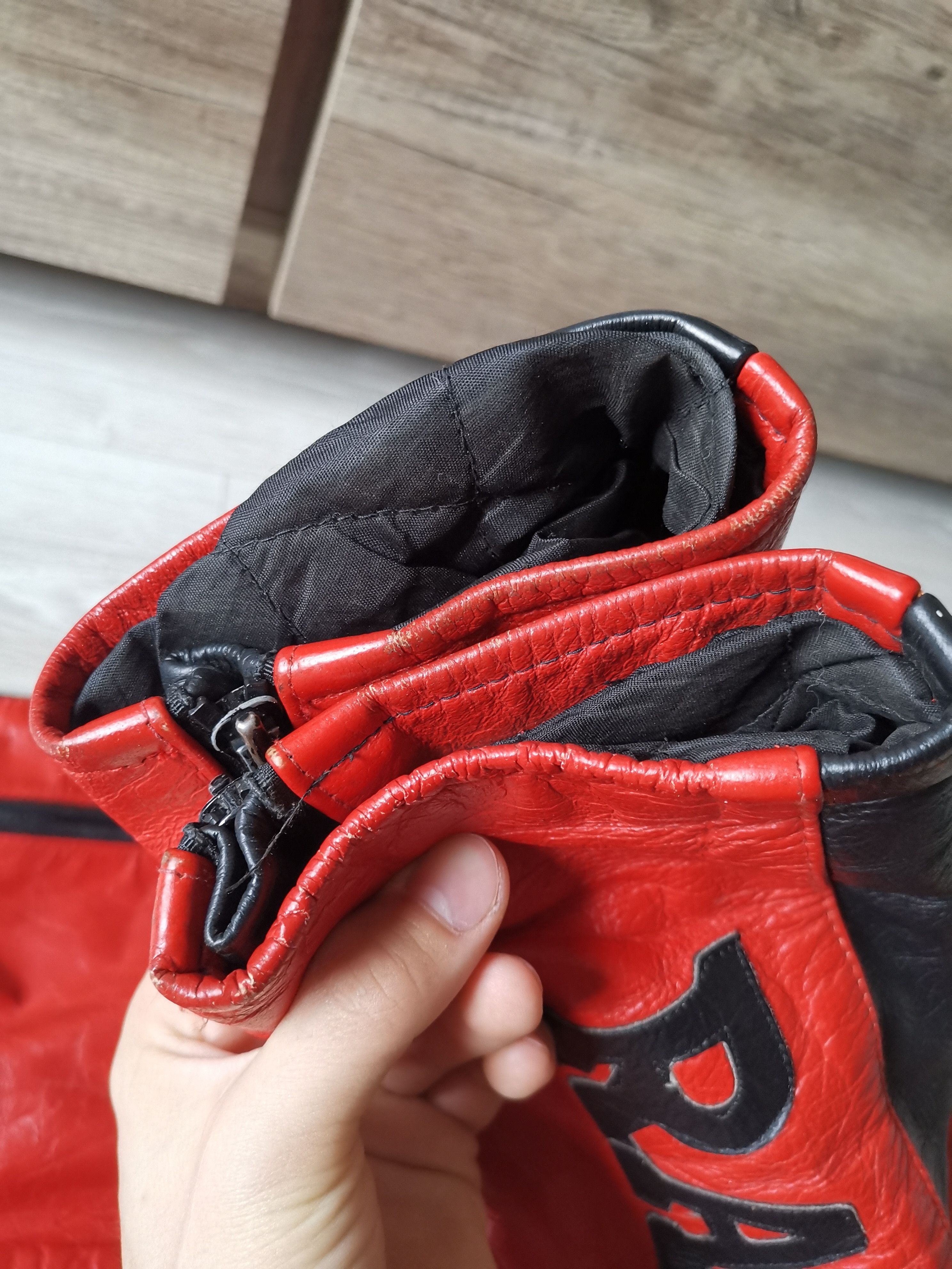 Vintage 🔥LAST DROP🔥Vintage leather FERRARI racing jacket Size US L / EU 52-54 / 3 - 15 Thumbnail