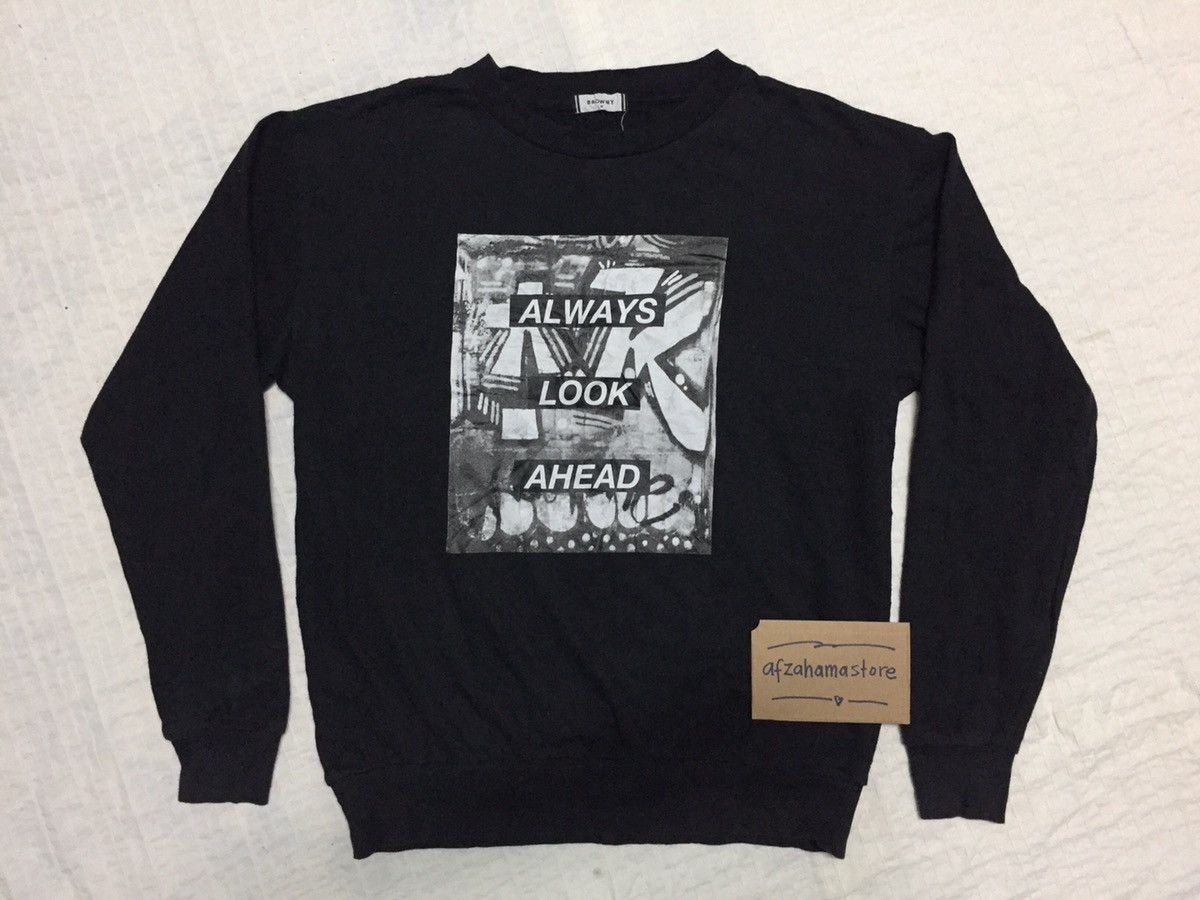Japanese Brand Always Look Ahead Sweatshirt Size US M / EU 48-50 / 2 - 1 Thumbnail