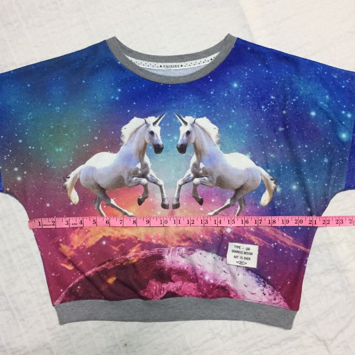 Japanese Brand Unicorn Graphic Design Art is over Size US M / EU 48-50 / 2 - 10 Thumbnail