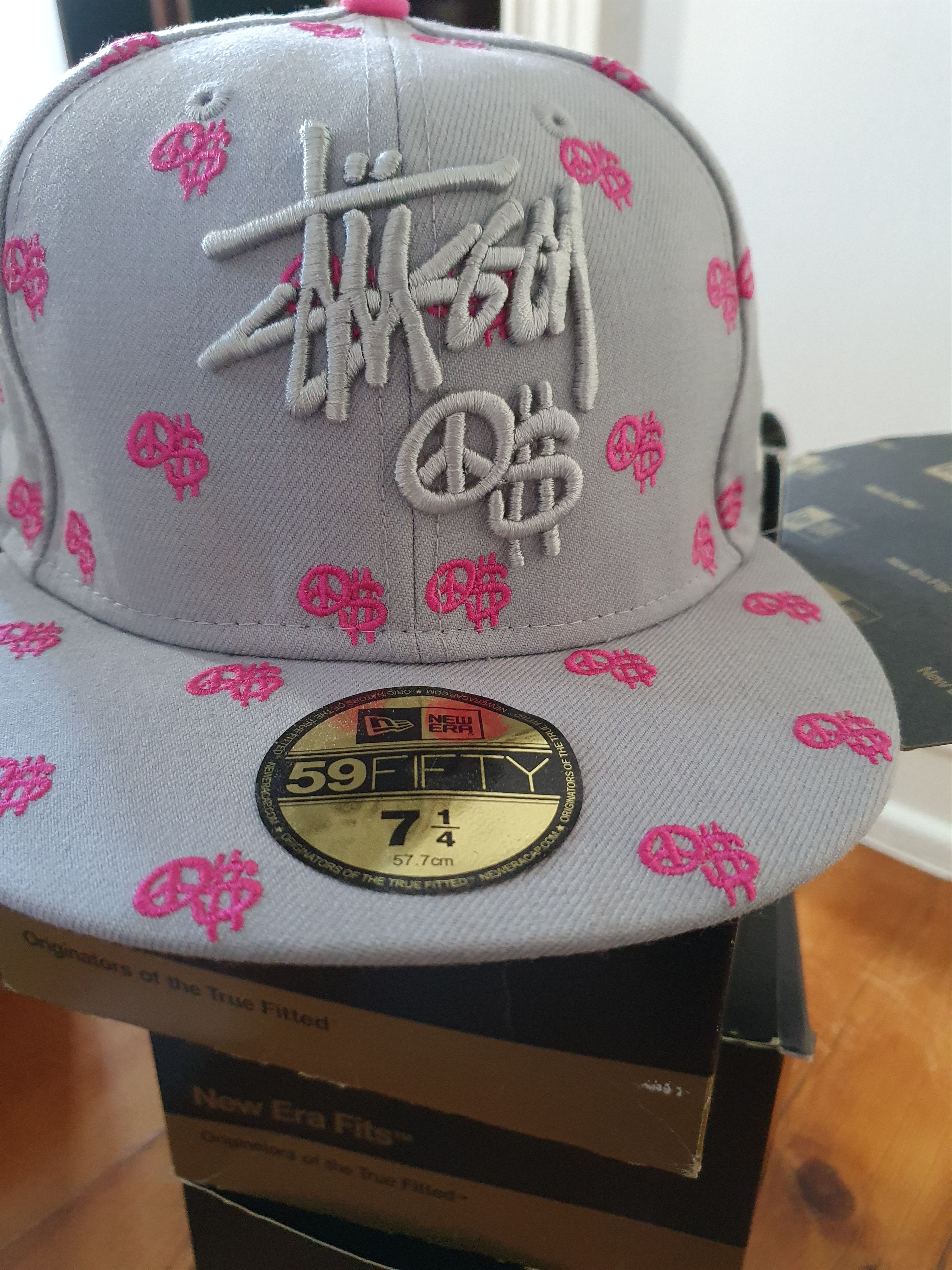 stussy newera 7 1/4 - 帽子