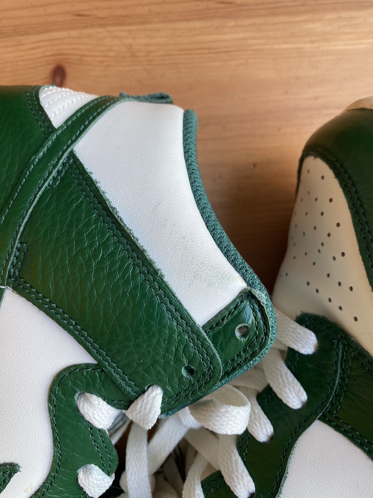 Nike Nike Dunk High Gorge Green 2011 sail pack *final drop Size US 9 / EU 42 - 5 Thumbnail