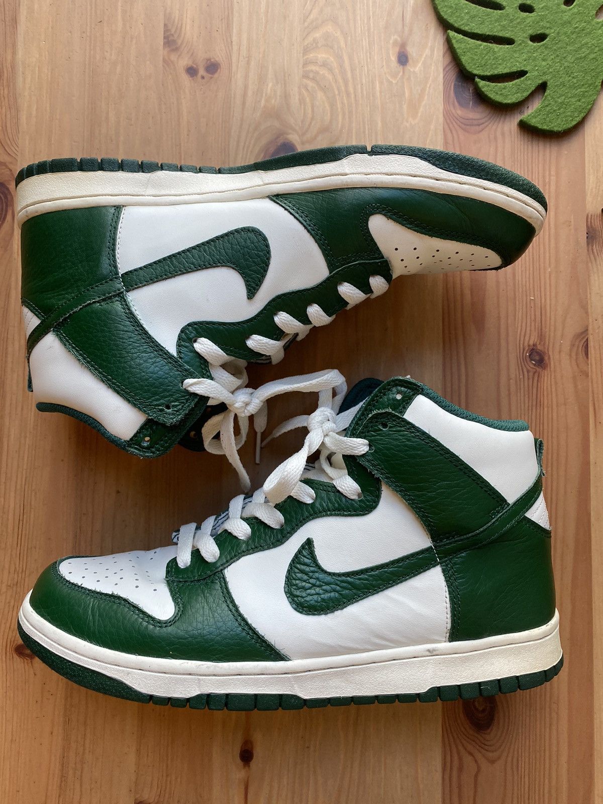 Nike Nike Dunk High Gorge Green 2011 sail pack *final drop Size US 9 / EU 42 - 3 Thumbnail