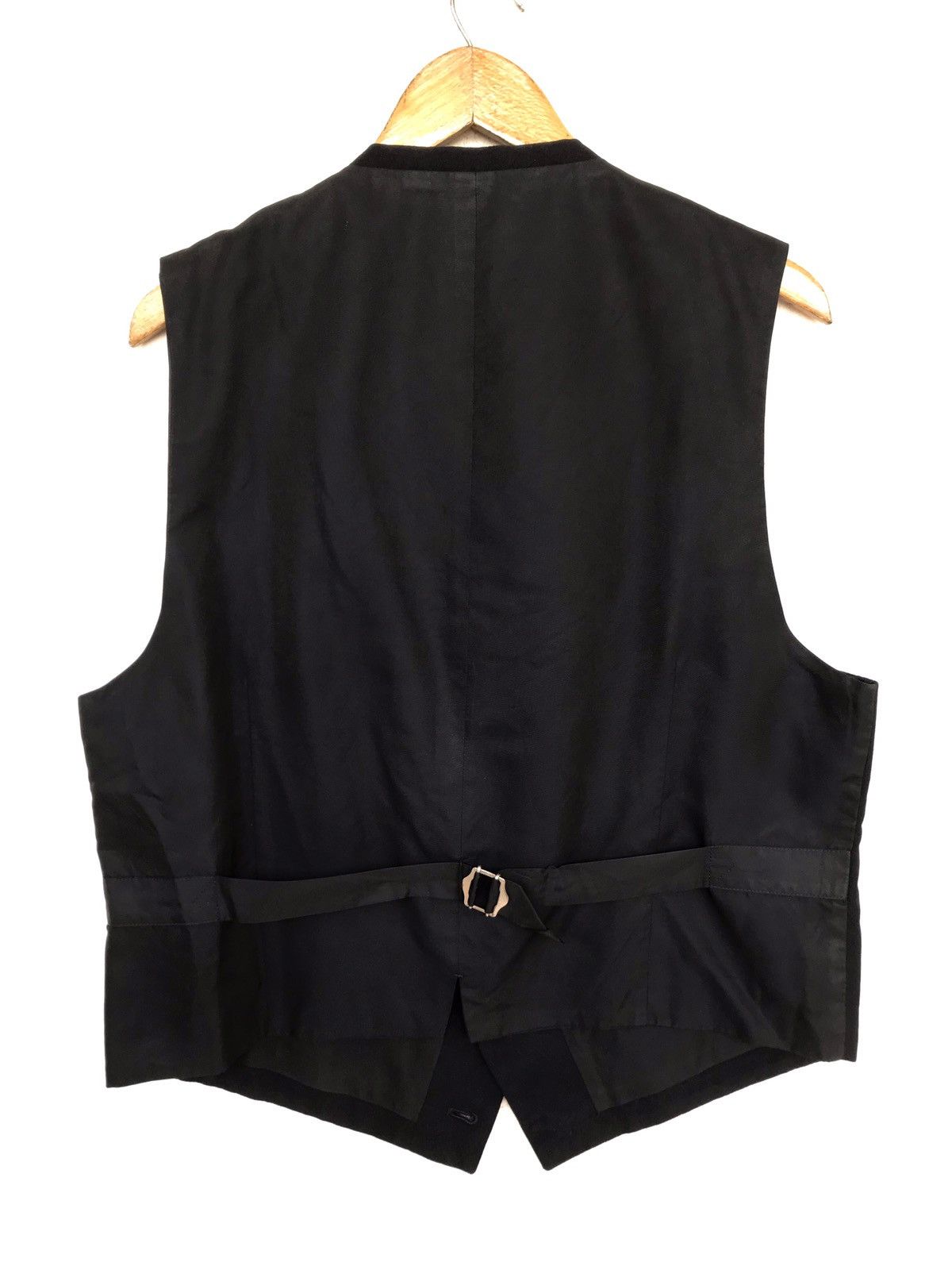 Comme des Garcons Homme × Comme des Garcons Homme Plus Vintage Comme des garcons Black vest. Size 46L - 6 Thumbnail