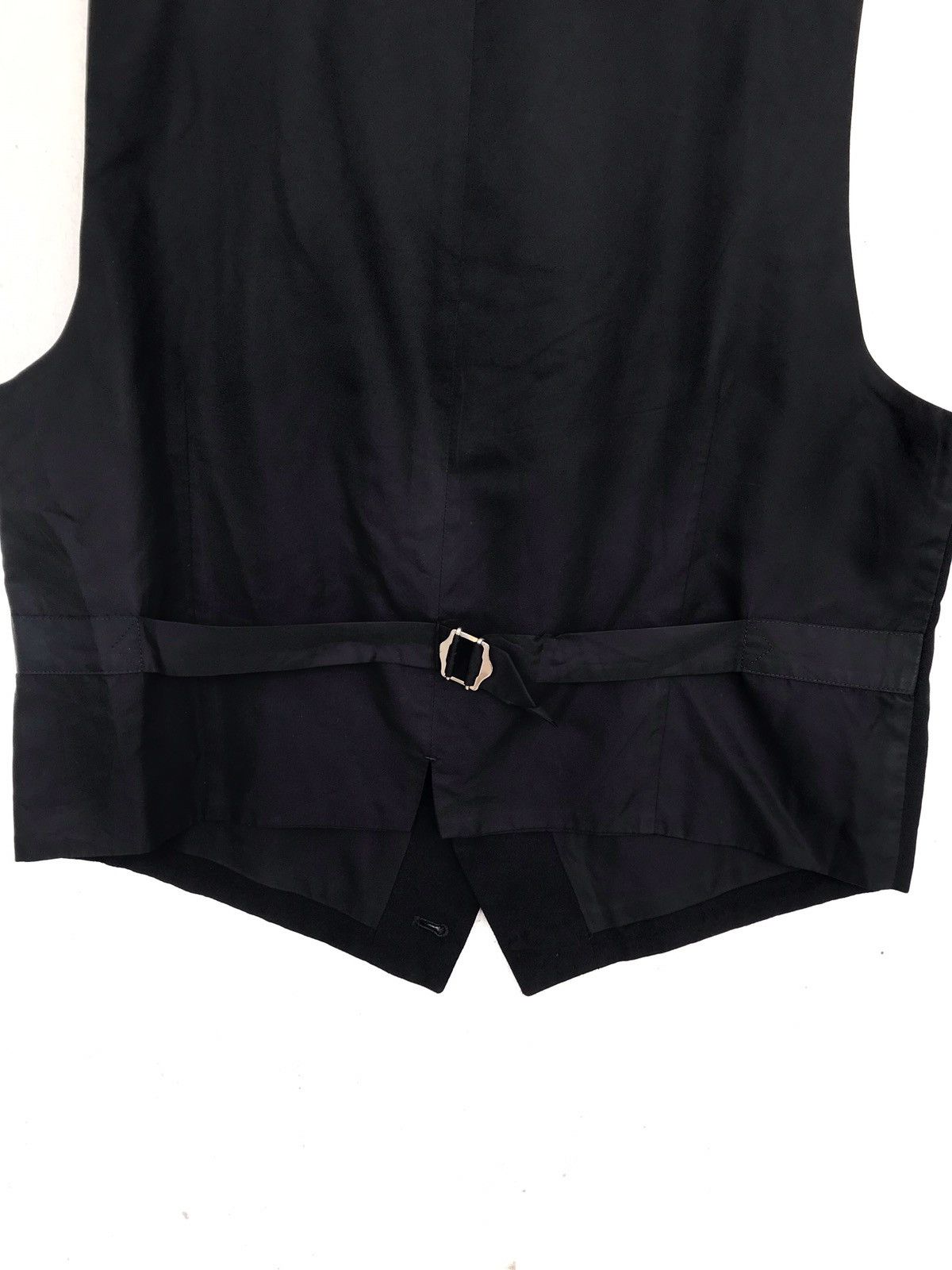 Comme des Garcons Homme × Comme des Garcons Homme Plus Vintage Comme des garcons Black vest. Size 46L - 8 Thumbnail