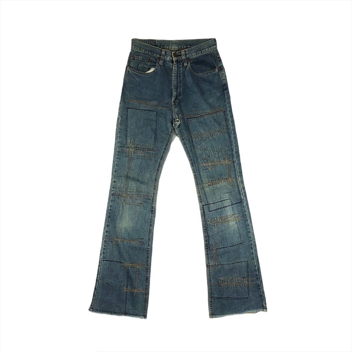 Hysteric Glamour Hysteric Glamour Flare Kinky Denim Size US 28 / EU 44 - 1 Thumbnail