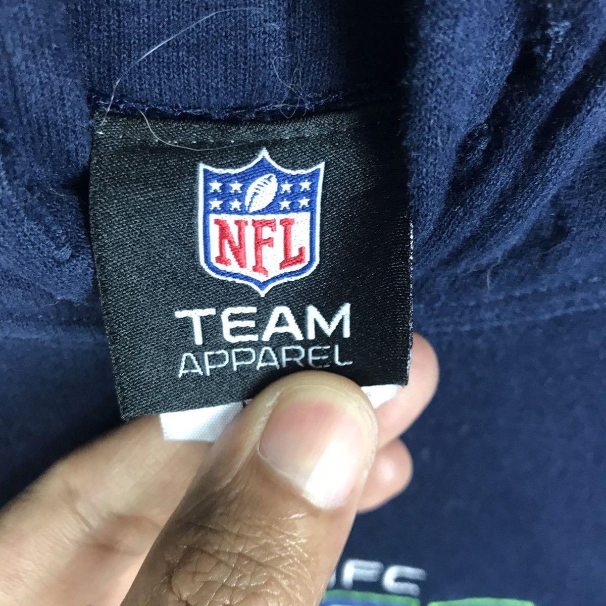 NFL × Vintage Vintage NFL West Division Embroidery Big Logo Hoodie Size US M / EU 48-50 / 2 - 3 Thumbnail