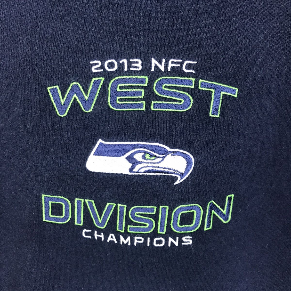 NFL × Vintage Vintage NFL West Division Embroidery Big Logo Hoodie Size US M / EU 48-50 / 2 - 2 Thumbnail