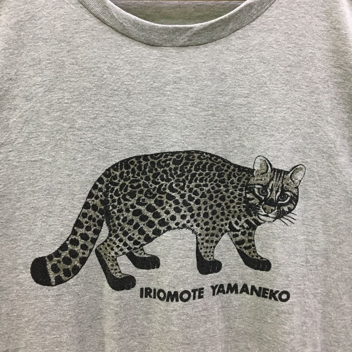 Vintage Vintage Iriomote Yamaneko Cat T-shirt Size US L / EU 52-54 / 3 - 4 Thumbnail