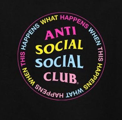 Anti Social Social Club × Members Only DS weekly exclusive ASSC What Happened Black Tee in hand Size US S / EU 44-46 / 1 - 3 Thumbnail