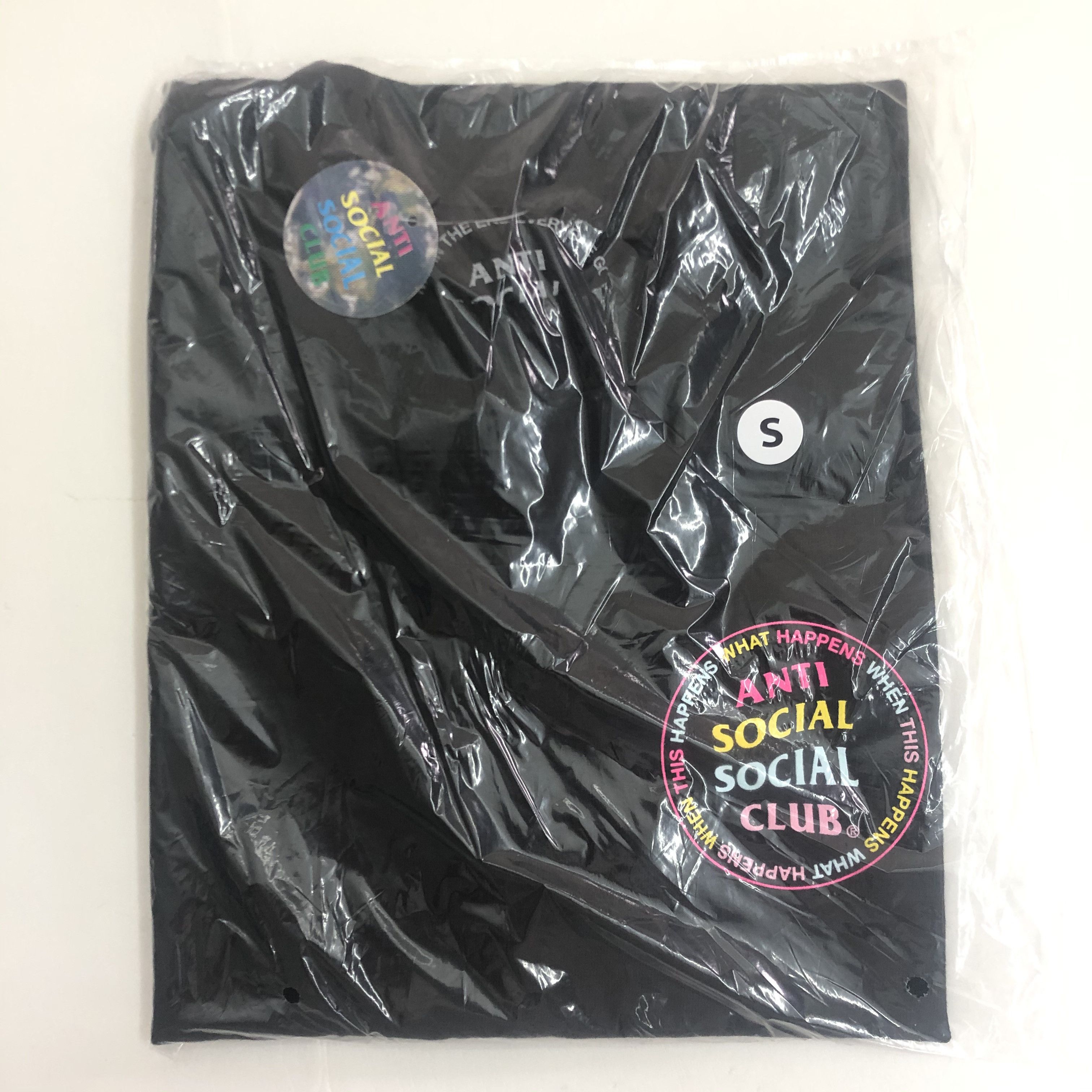 Anti Social Social Club × Members Only DS weekly exclusive ASSC What Happened Black Tee in hand Size US S / EU 44-46 / 1 - 1 Thumbnail