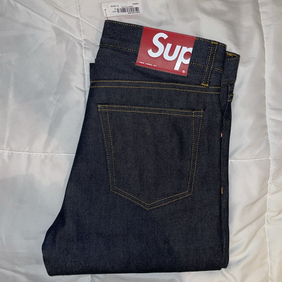 Supreme rigid hot sale slim jeans