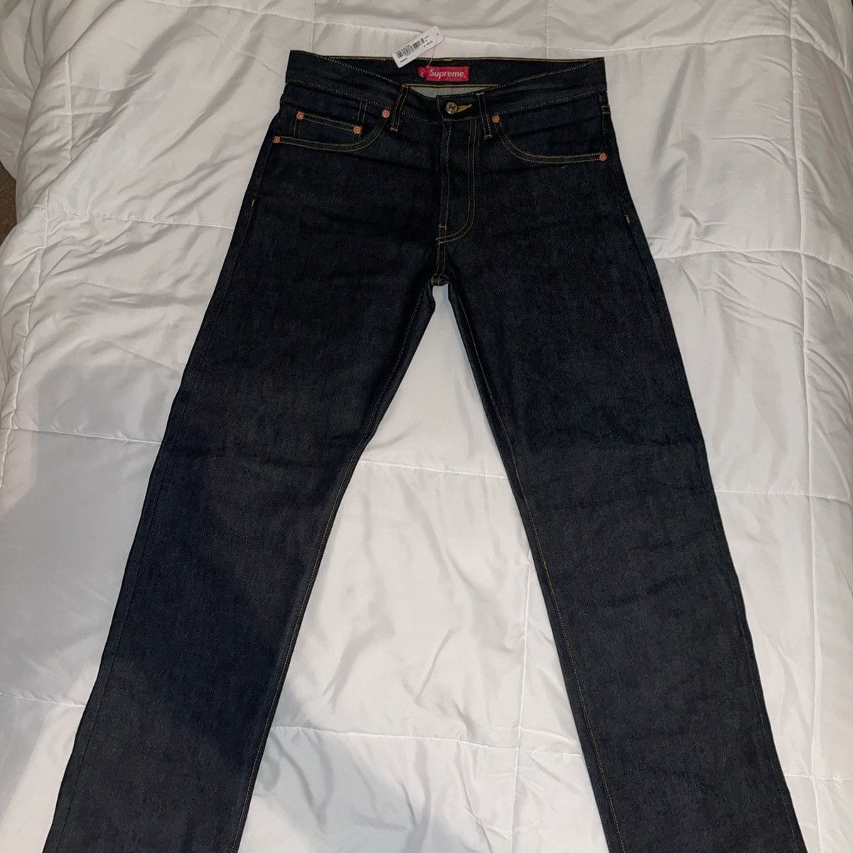 Supreme Supreme Rigid Slim Jeans | Grailed