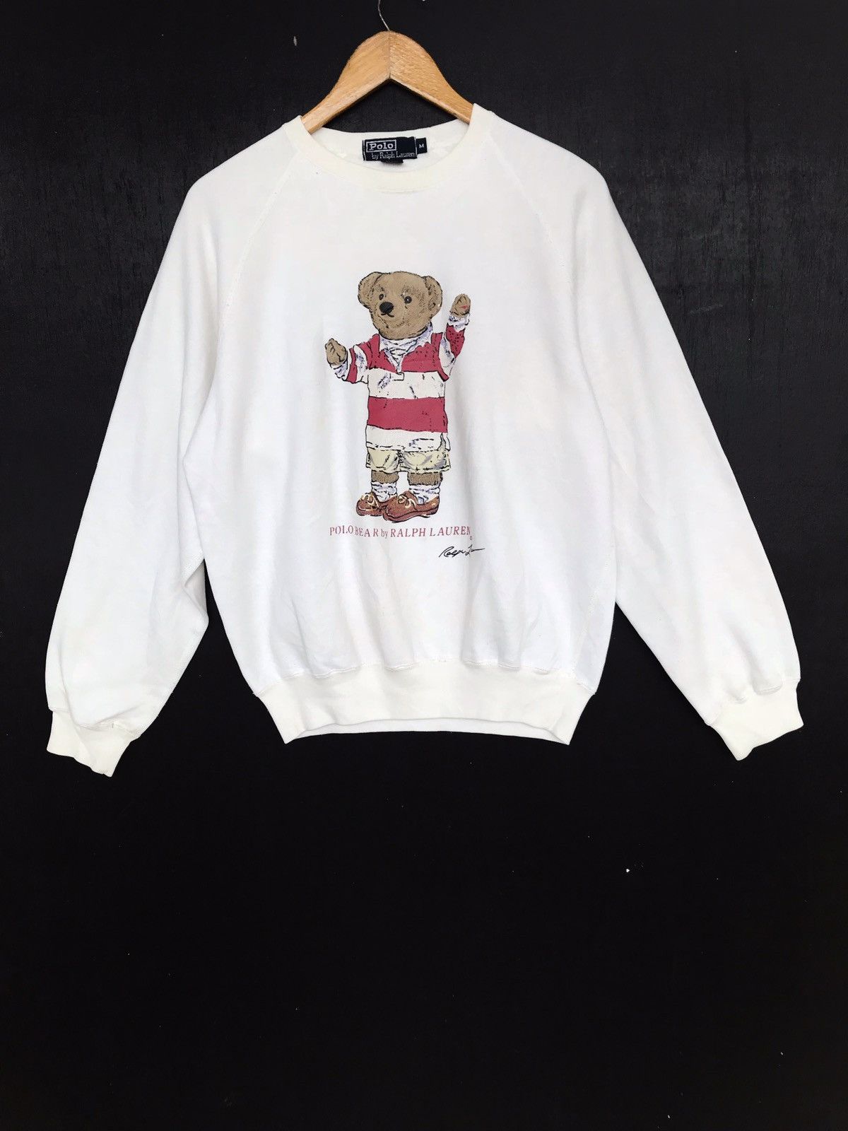 Polo Ralph Lauren POLO BEAR Sweatshirt by Polo Ralph Lauren Size US M / EU 48-50 / 2 - 1 Thumbnail