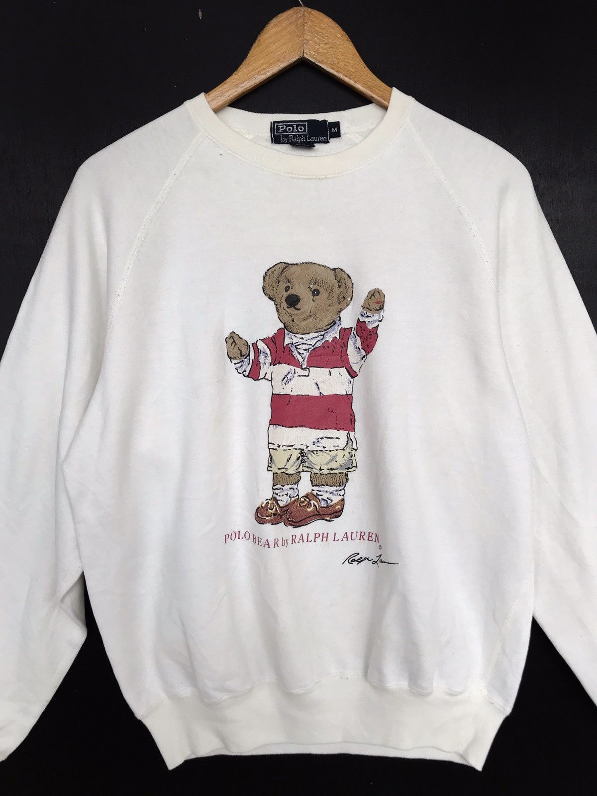 Polo Ralph Lauren POLO BEAR Sweatshirt by Polo Ralph Lauren Size US M / EU 48-50 / 2 - 2 Thumbnail