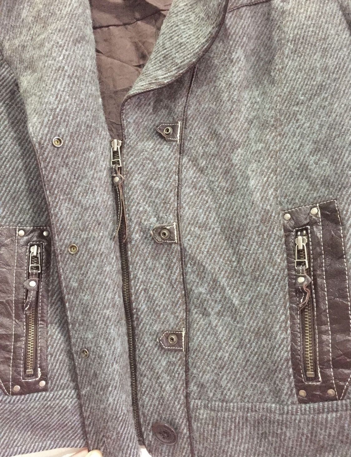Burberry × Designer Burberry Blue Label Wool Coat Blazer Full Zipper Size S / US 4 / IT 40 - 6 Thumbnail
