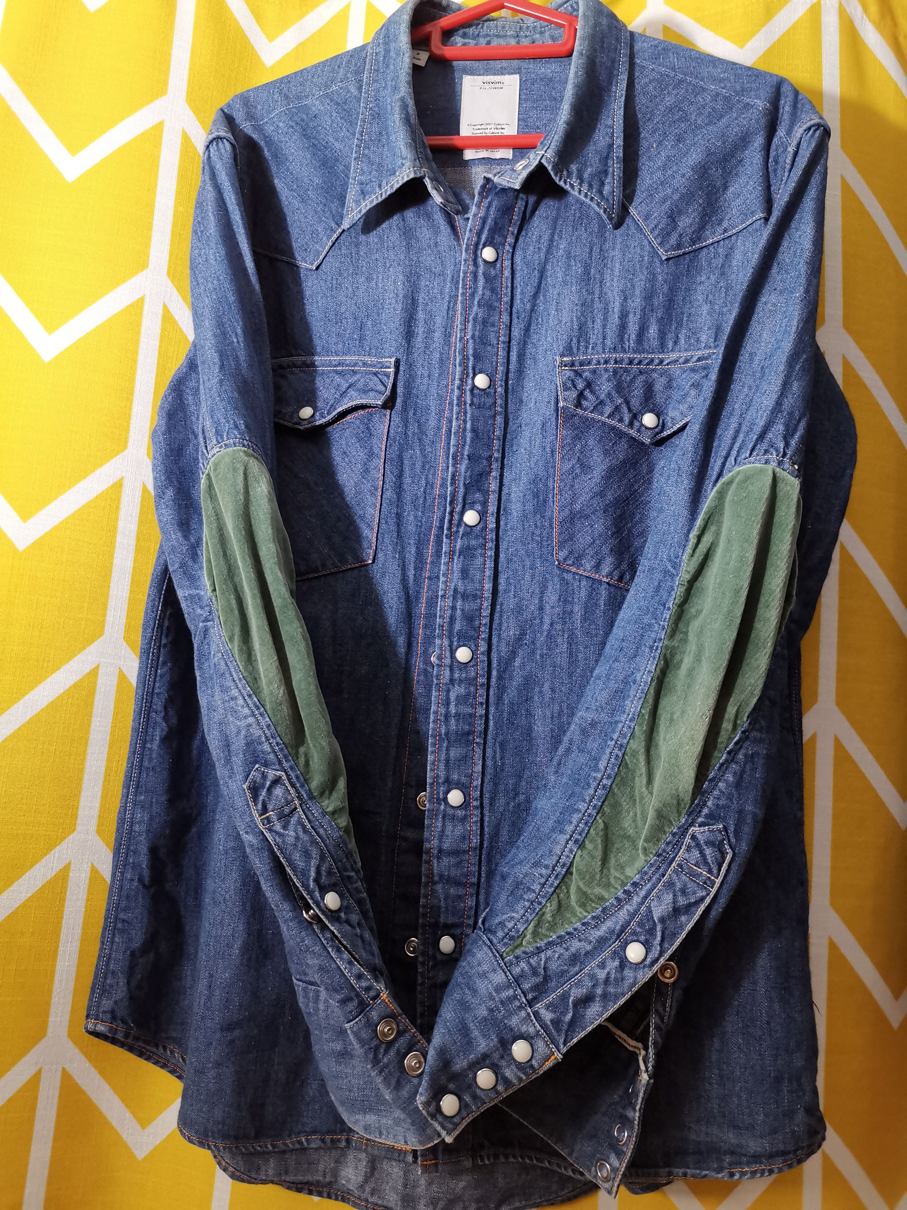 Visvim VISVIM Denim Albacore Four Corners Shirt Size 2 Size US M / EU 48-50 / 2 - 1 Thumbnail