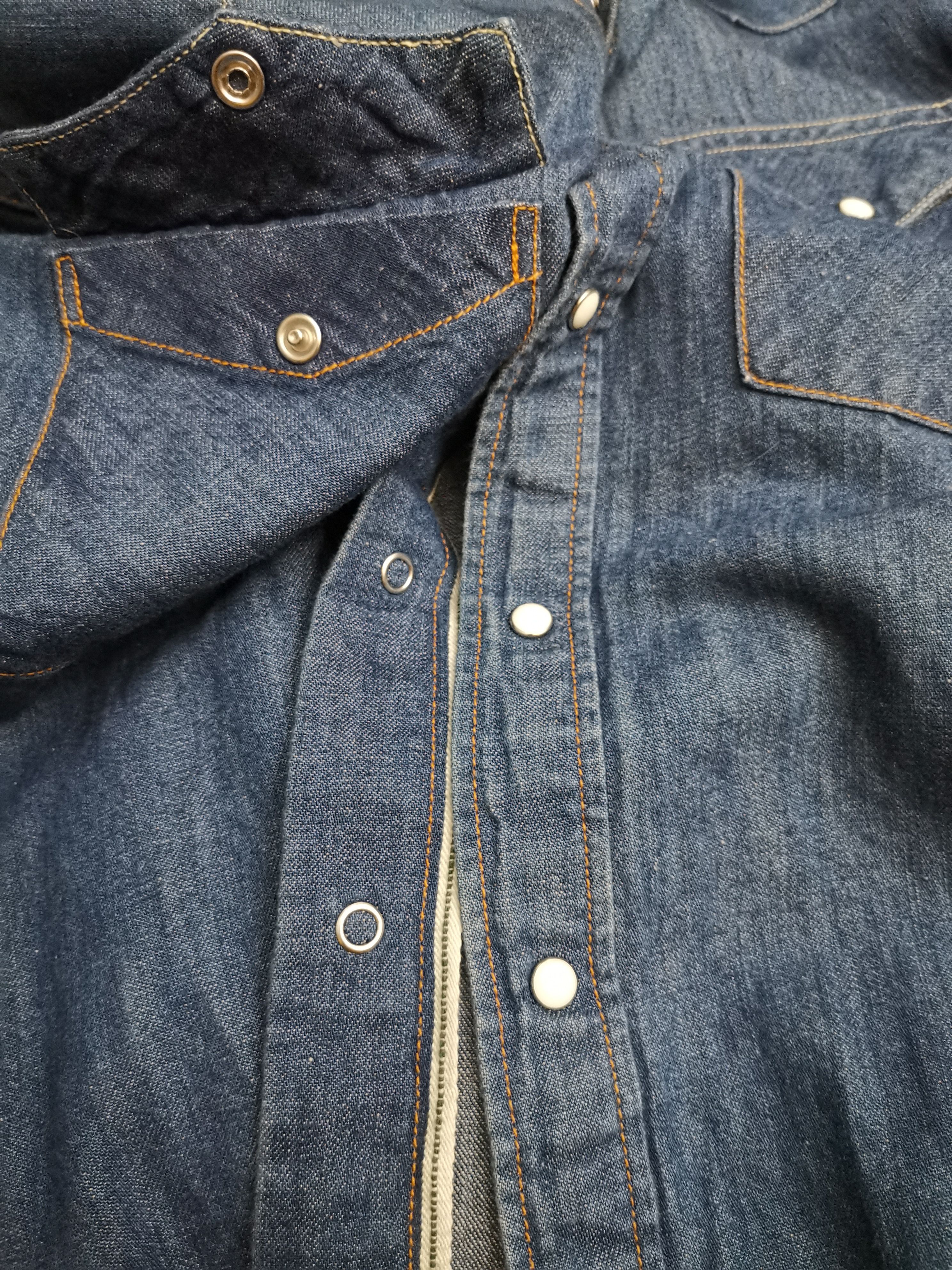 Visvim VISVIM Denim Albacore Four Corners Shirt Size 2 Size US M / EU 48-50 / 2 - 7 Thumbnail