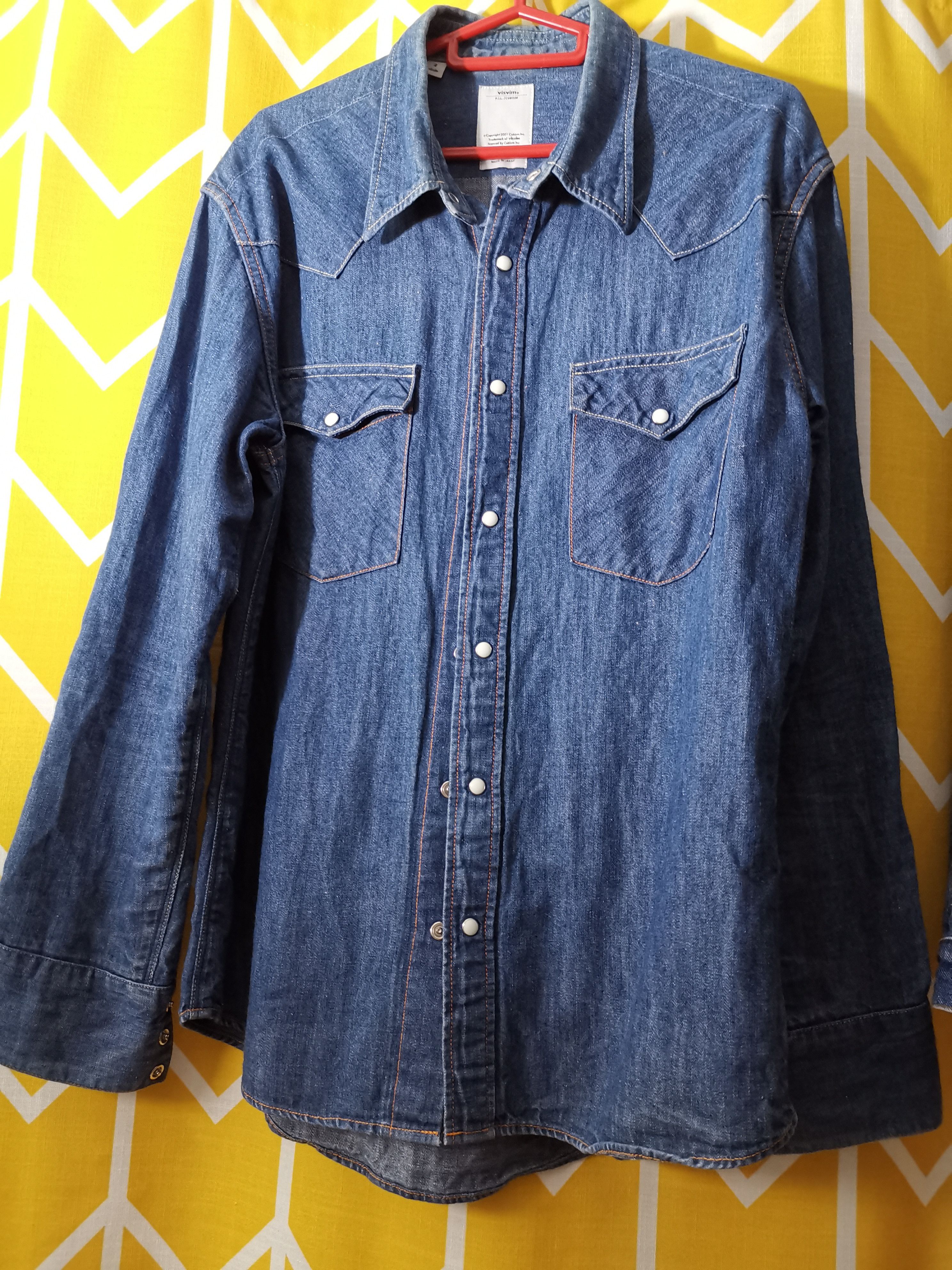 Visvim VISVIM Denim Albacore Four Corners Shirt Size 2 Size US M / EU 48-50 / 2 - 2 Thumbnail
