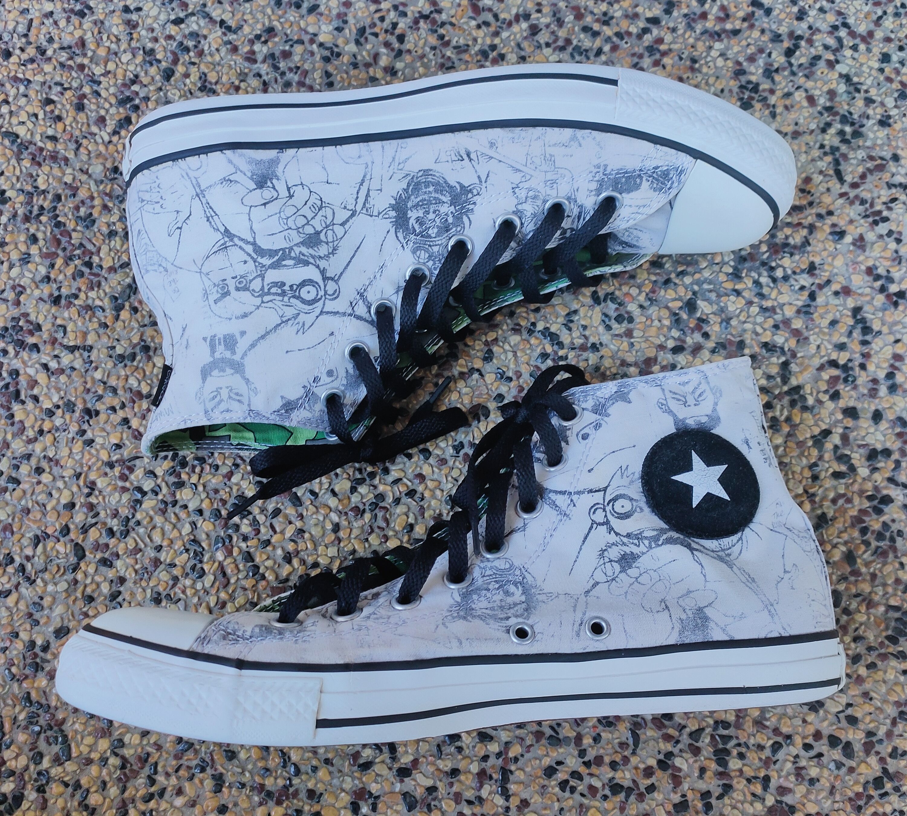 Converse Rare Rock Band CONVERSE CHUCK 2011 x GORILLAZ band Grailed