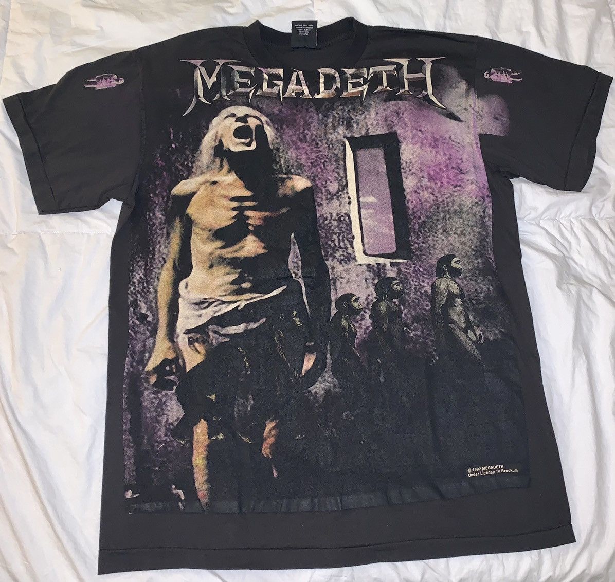 Vintage Very RARE Vintage'92 Megadeth T-shirt | Grailed