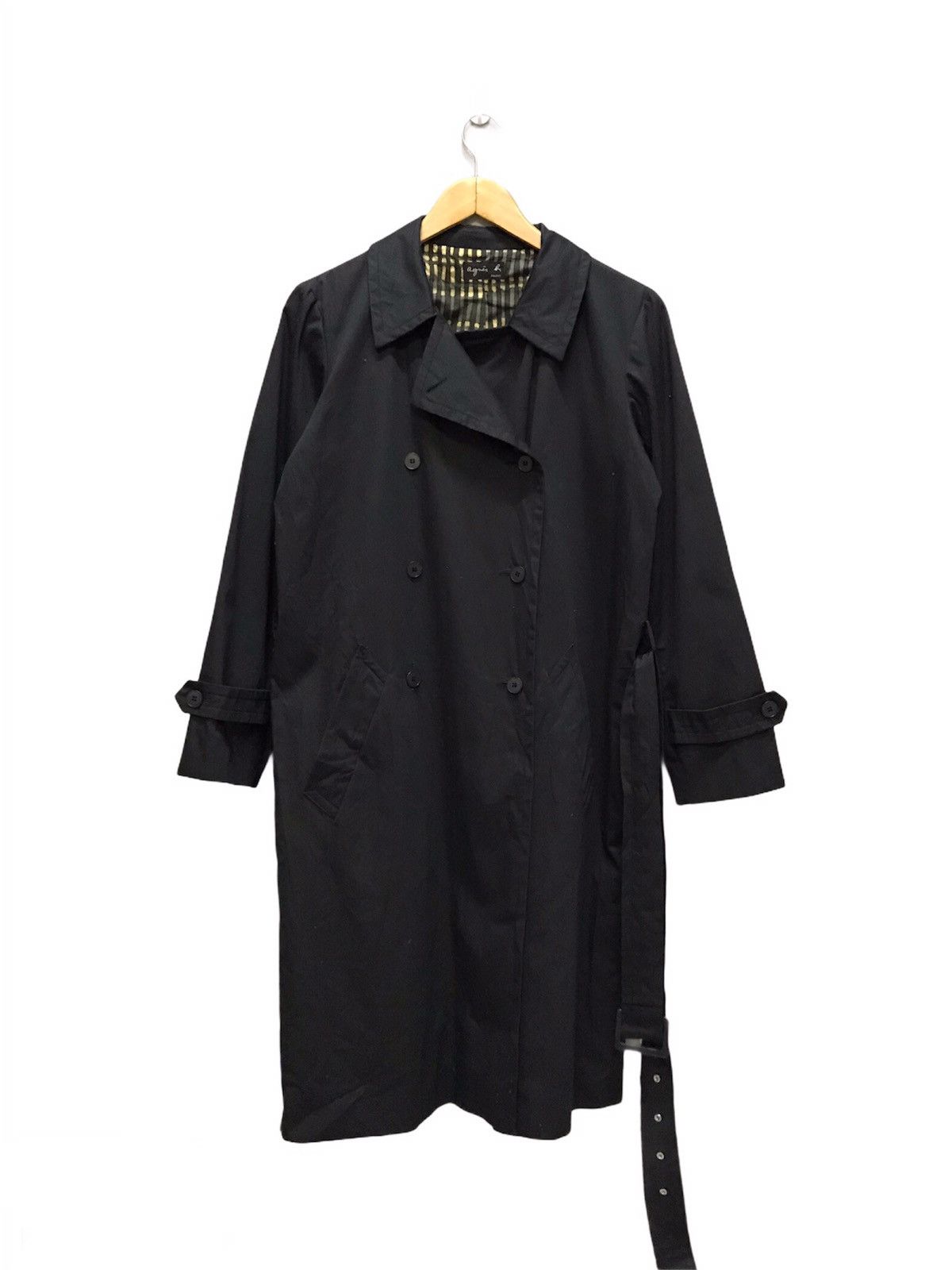 Agnes B long coat double breasted