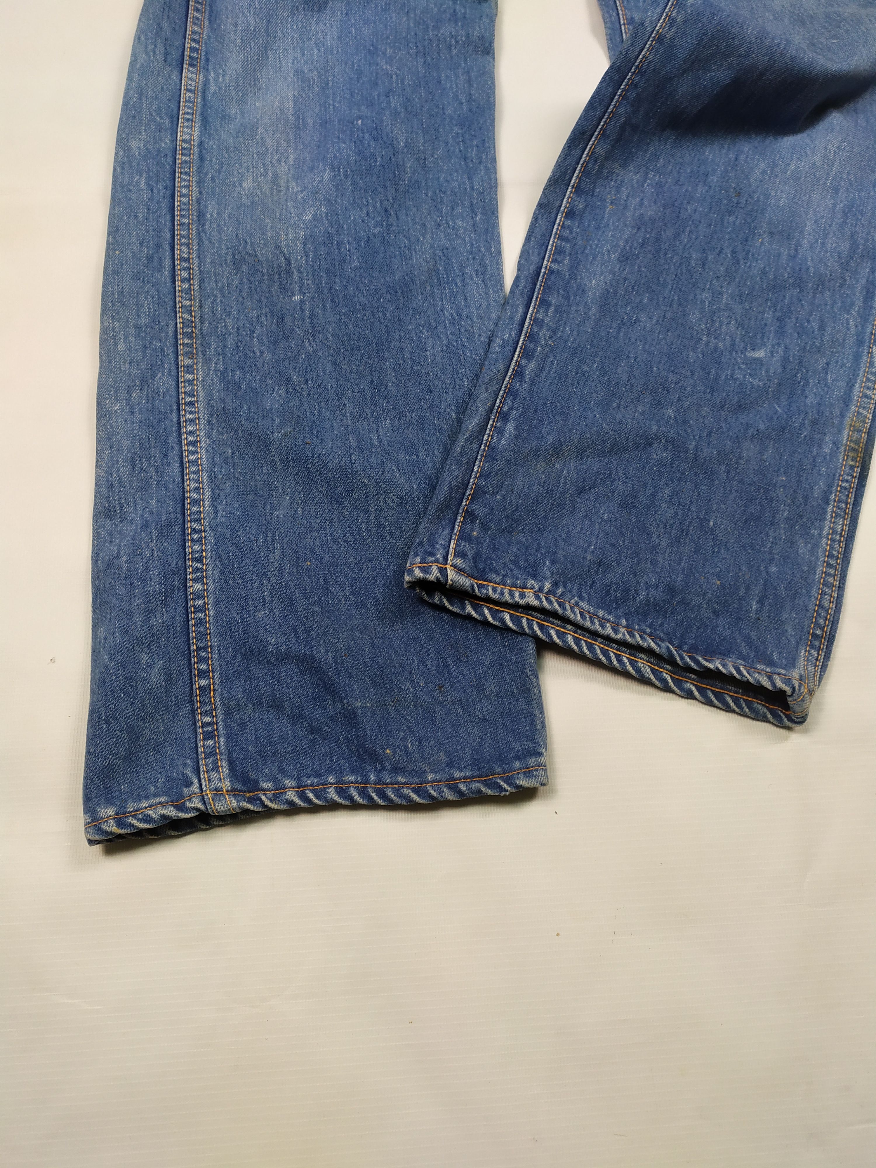 Edwin VINTAGE 90s Edwin Over Works Fastory Denim Overall Size US 32 / EU 48 - 4 Thumbnail
