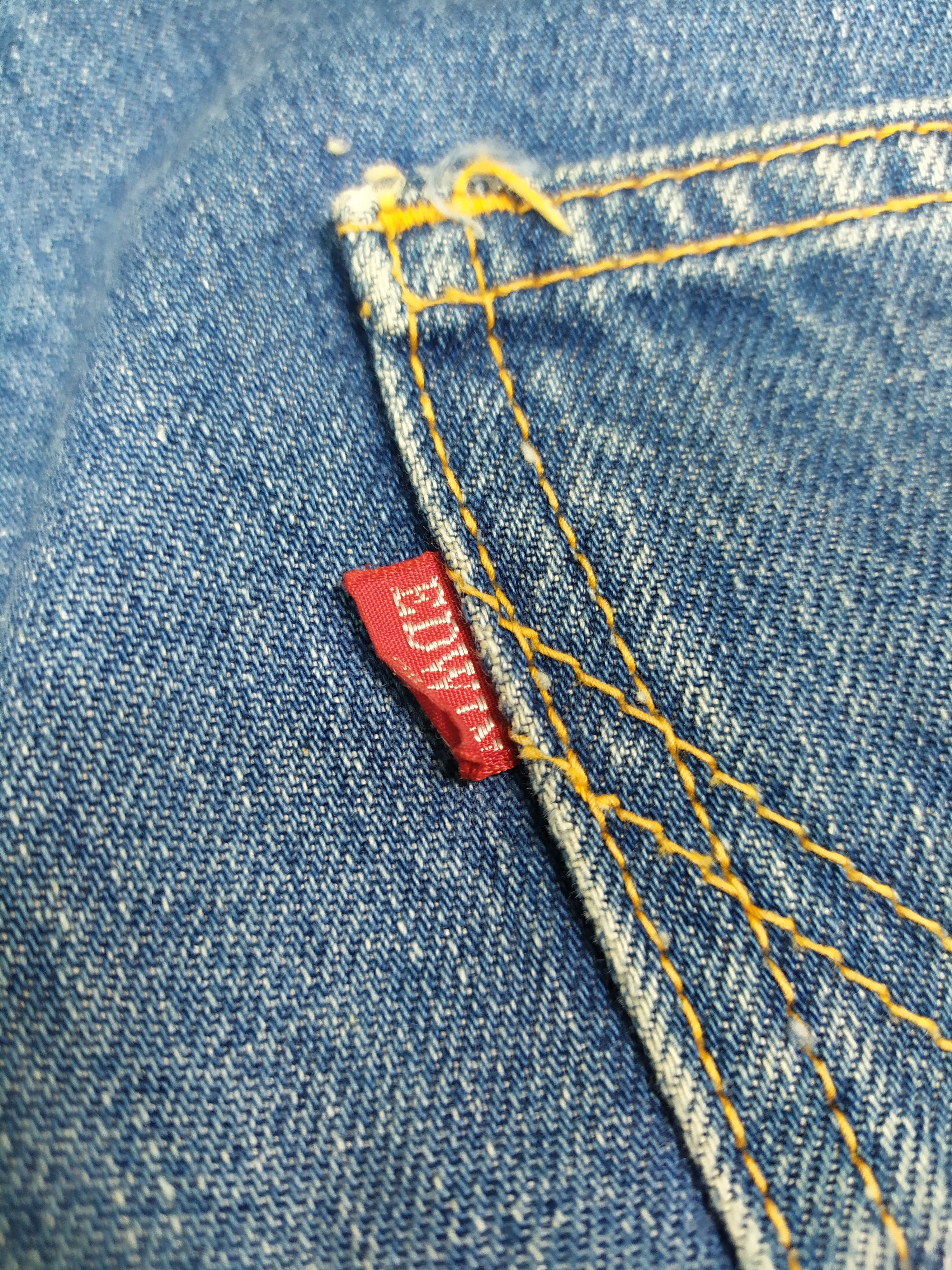Edwin VINTAGE 90s Edwin Over Works Fastory Denim Overall Size US 32 / EU 48 - 11 Thumbnail