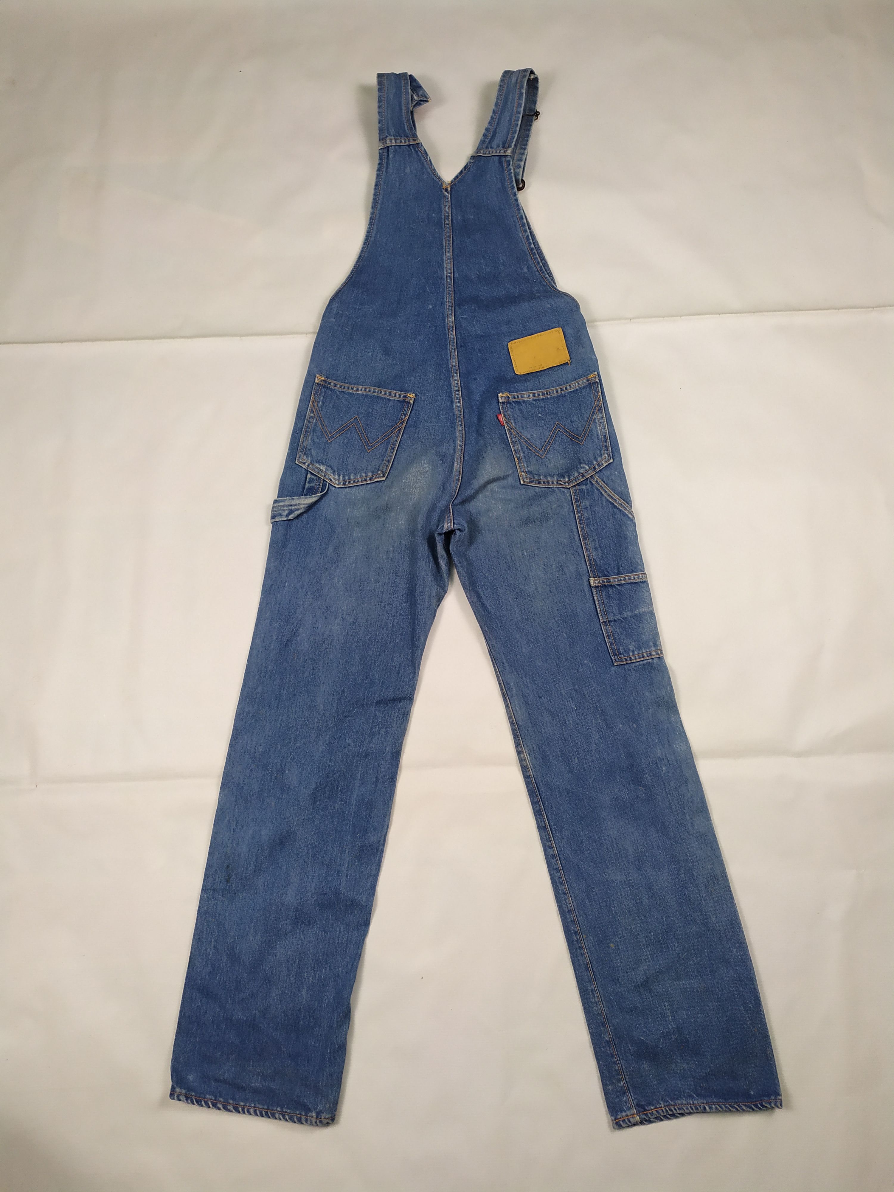 Edwin VINTAGE 90s Edwin Over Works Fastory Denim Overall Size US 32 / EU 48 - 10 Thumbnail