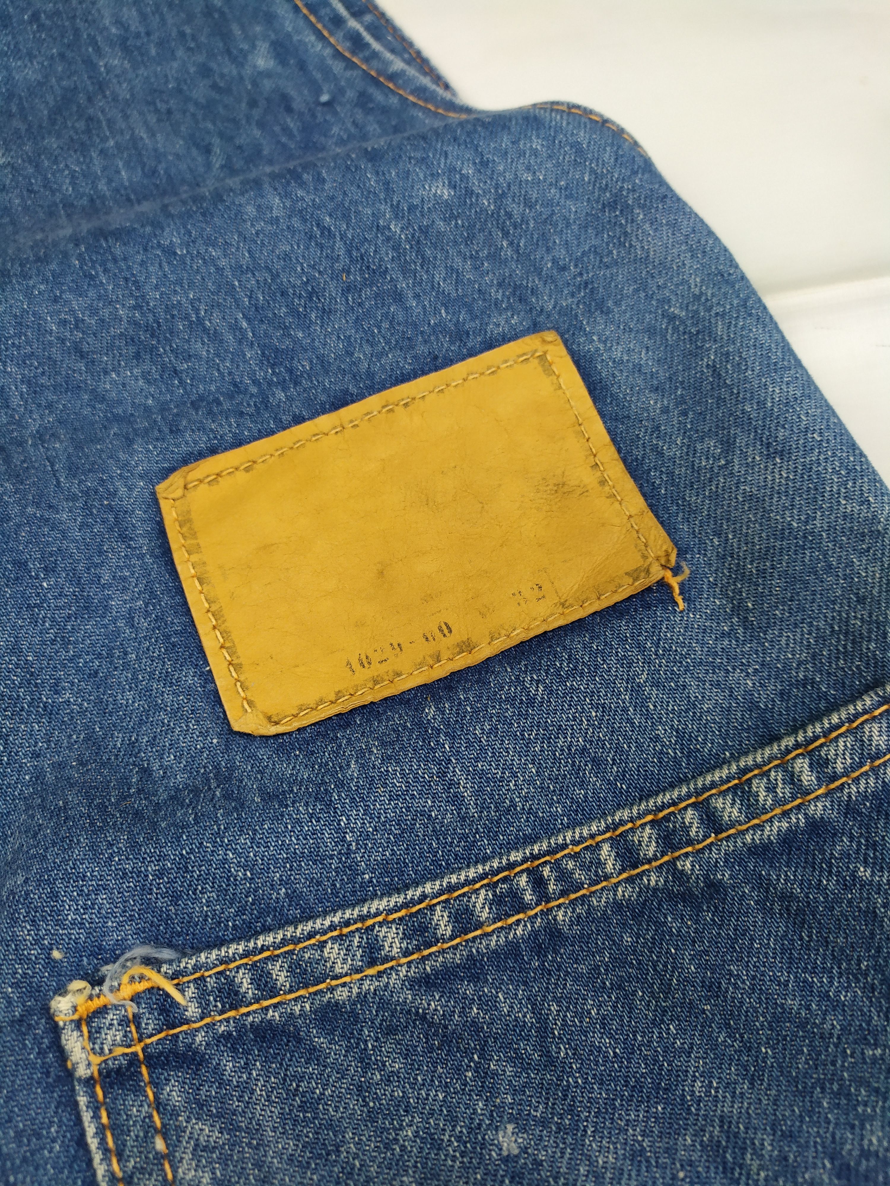 Edwin VINTAGE 90s Edwin Over Works Fastory Denim Overall Size US 32 / EU 48 - 13 Thumbnail