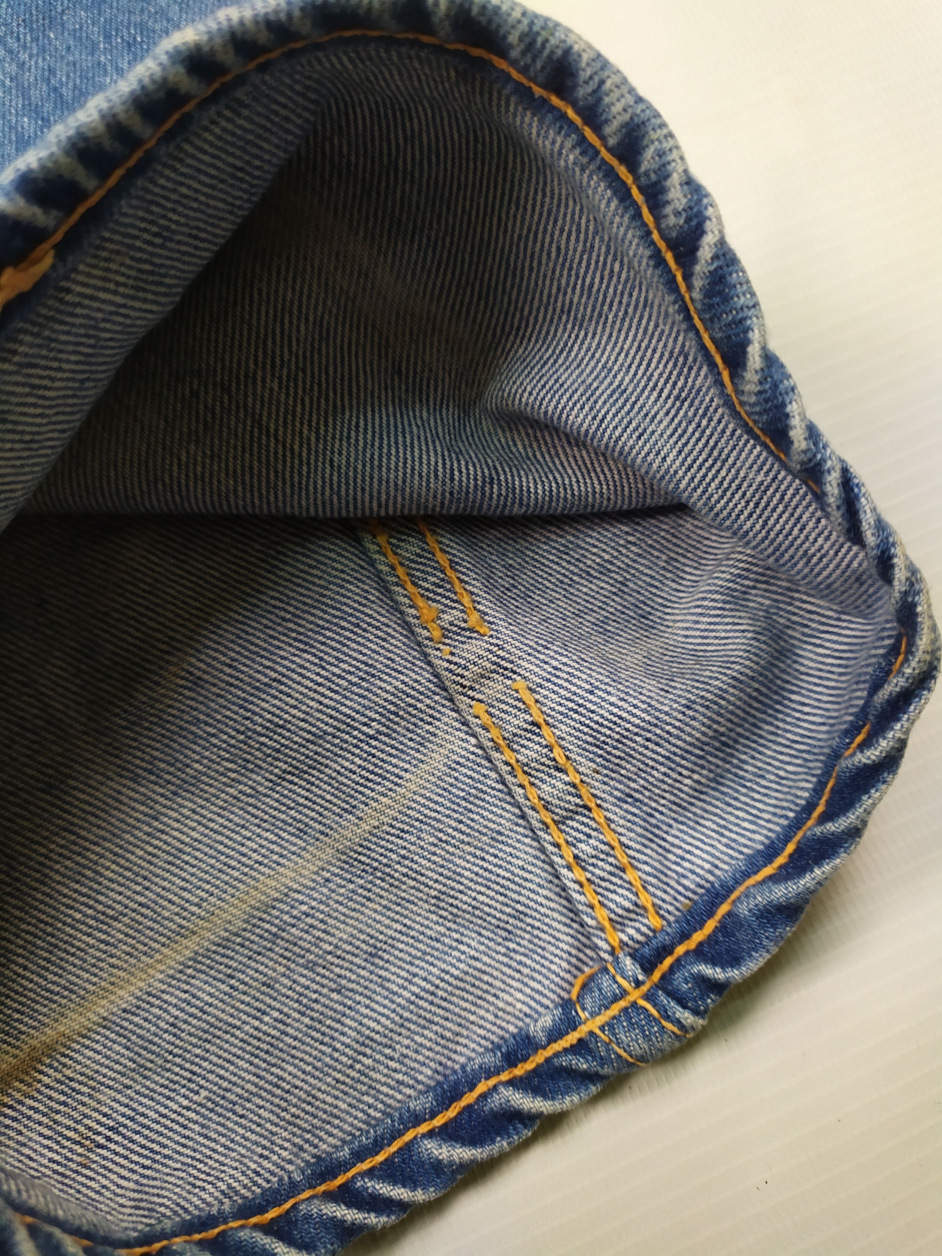 Edwin VINTAGE 90s Edwin Over Works Fastory Denim Overall Size US 32 / EU 48 - 17 Thumbnail