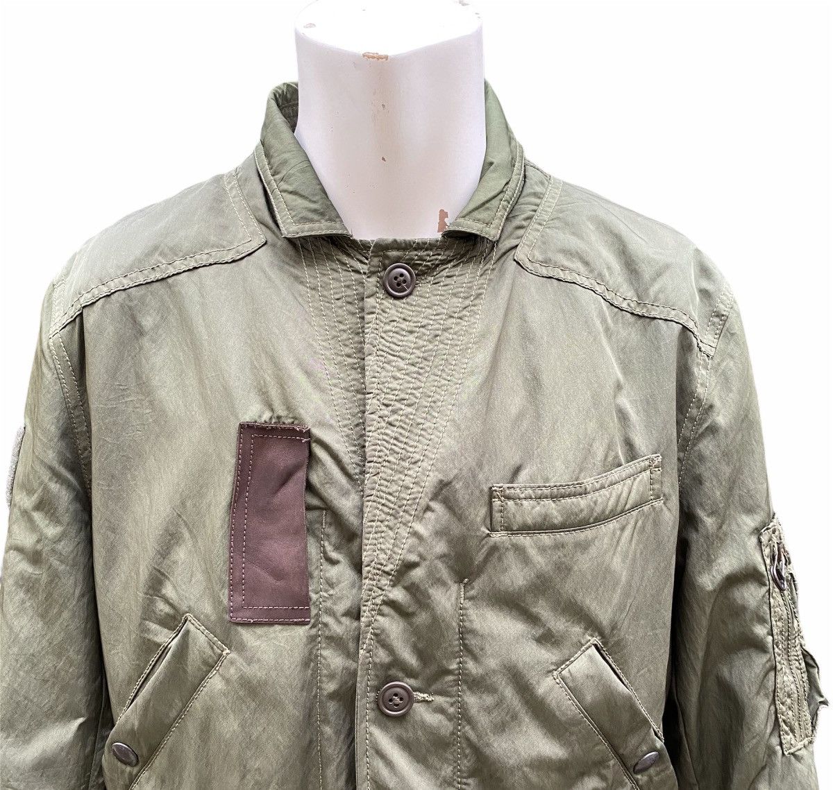 Ralph Lauren Ralph Laurent X Army Green Zipper Jacket Size US M / EU 48-50 / 2 - 4 Thumbnail