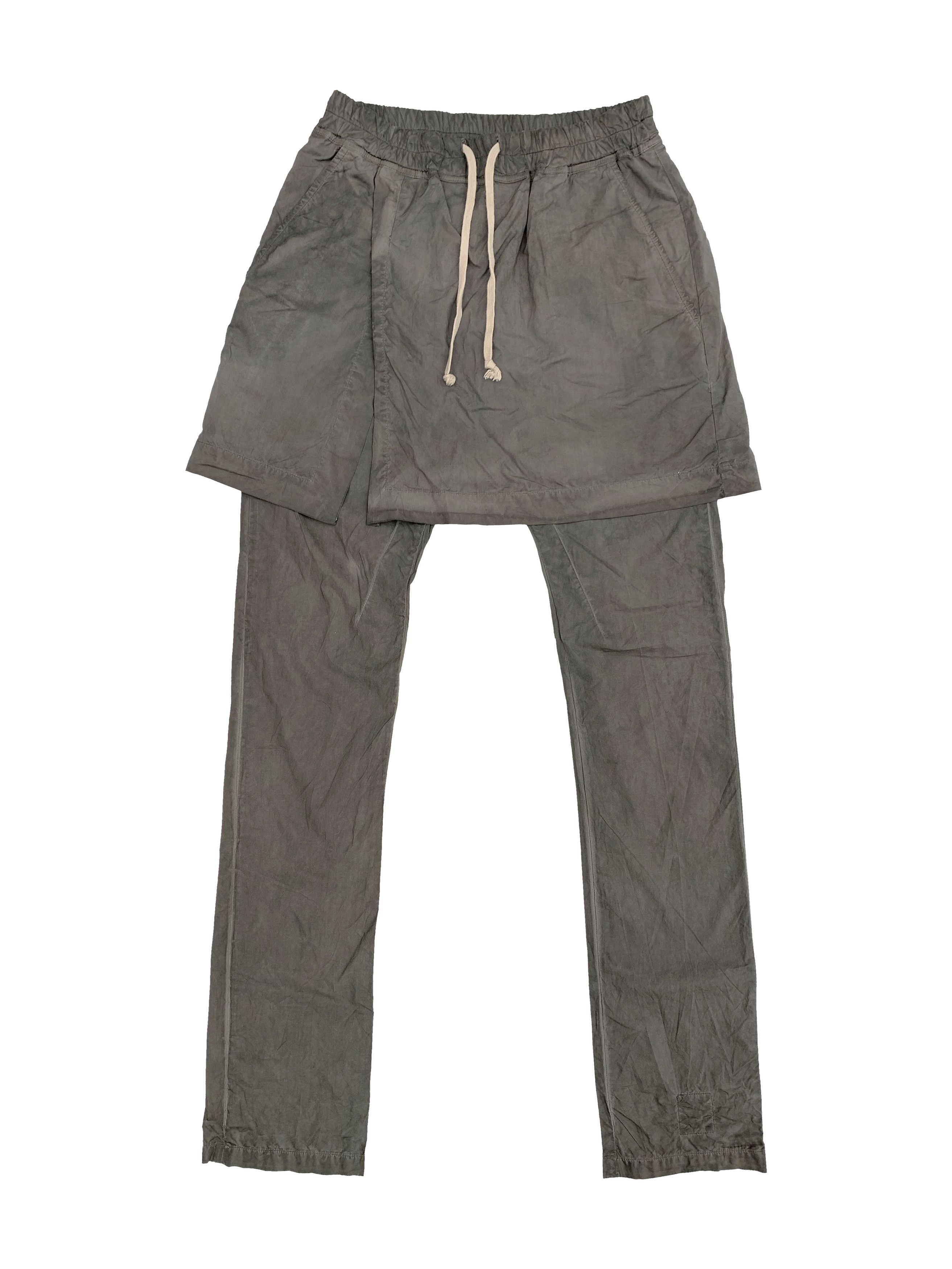 Rick Owens × Rick Owens Drkshdw Skirt Layered Pants | Grailed