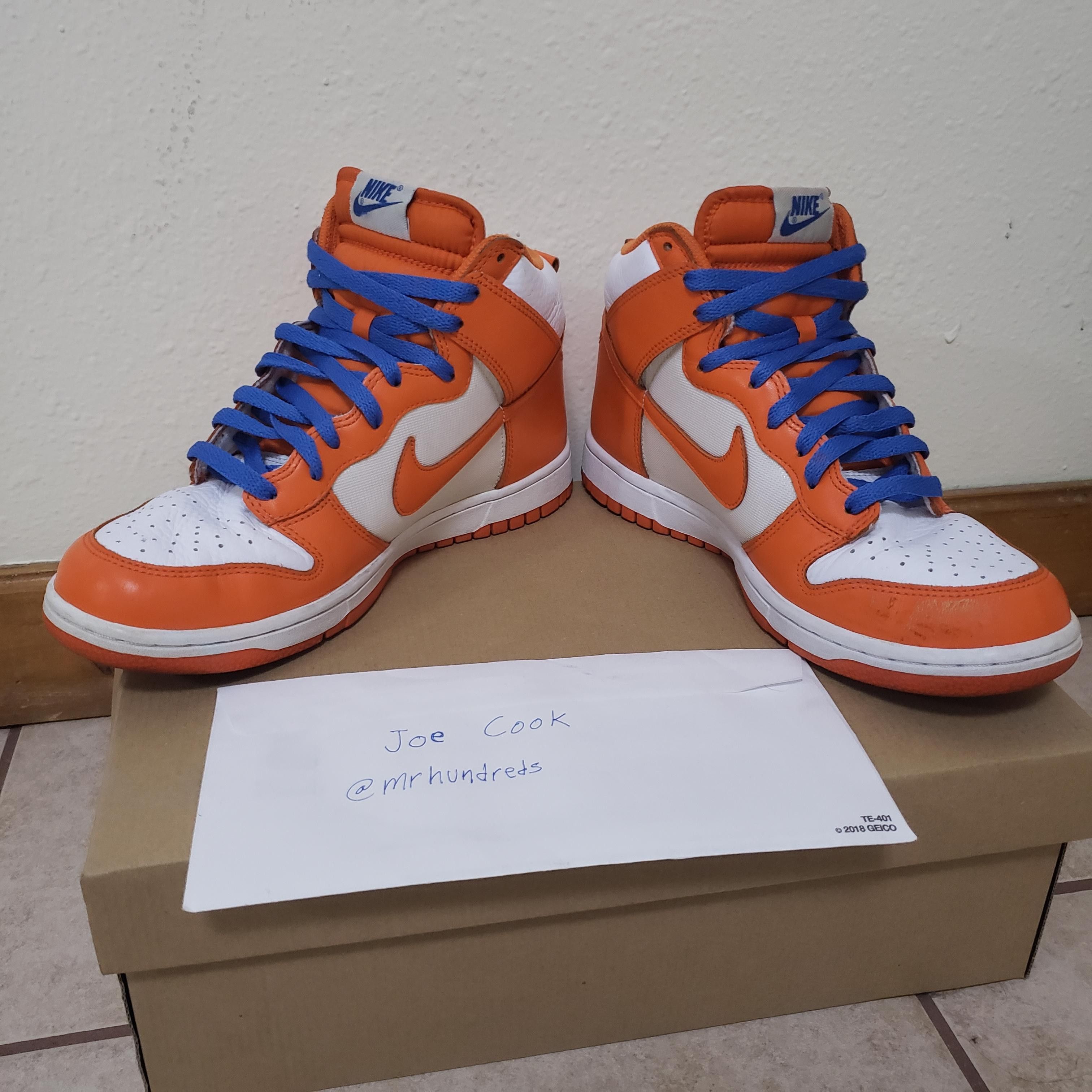 美品☆NIKE DUNK HIGH \"ORANGE BLAZE\" 25cm Dunk High 'Orange Blaze' Release Date. Nike SNKRS
