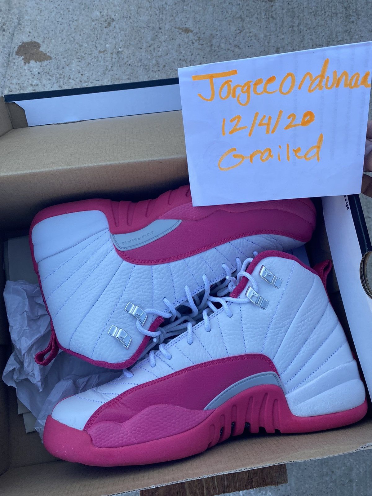 Air jordan 12 buy retro gg vivid pink