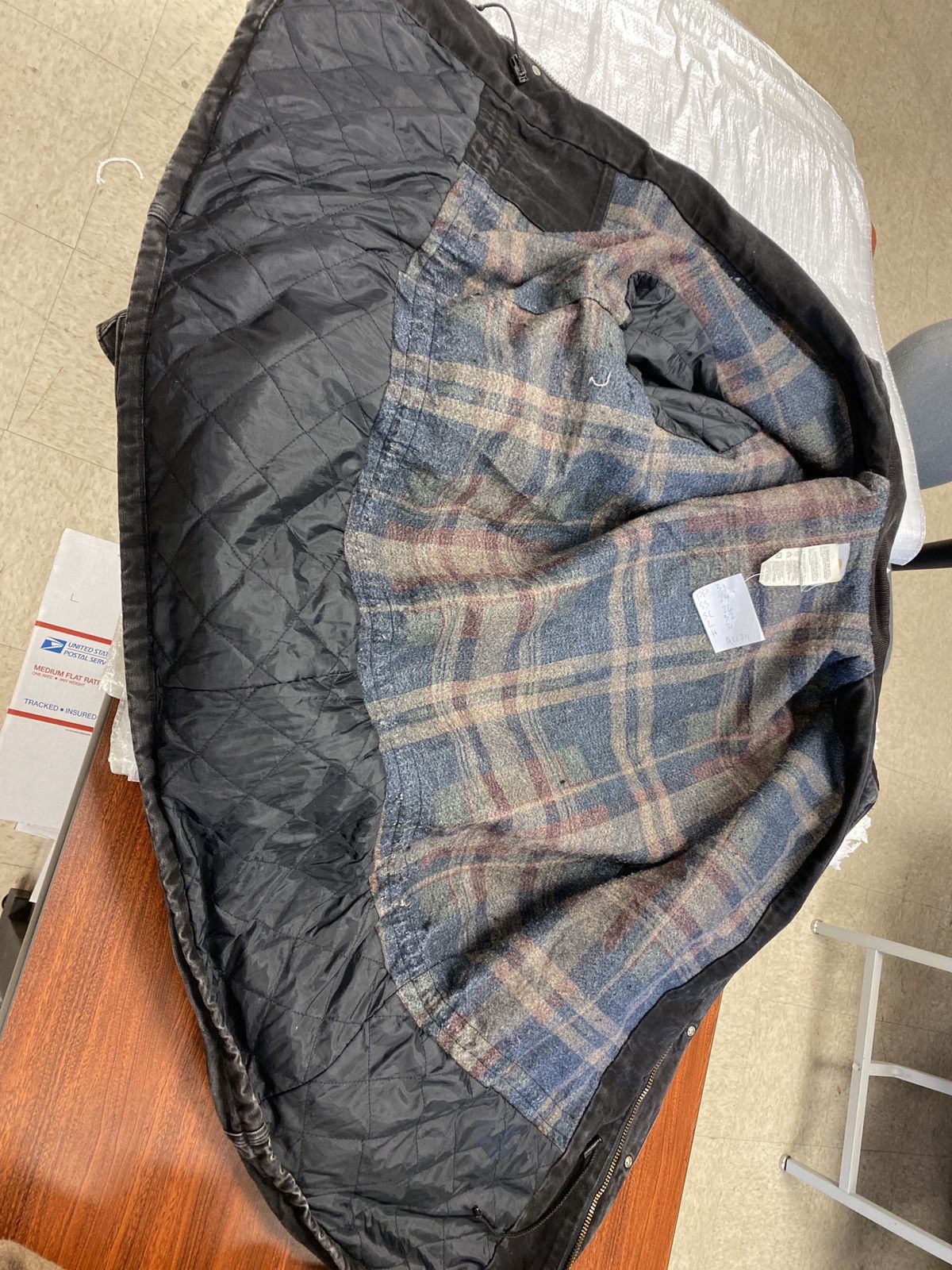Carhartt Vtg Carhartt Onyx full zip/velcro multi pocket coat 2XL Size US XXL / EU 58 / 5 - 5 Thumbnail