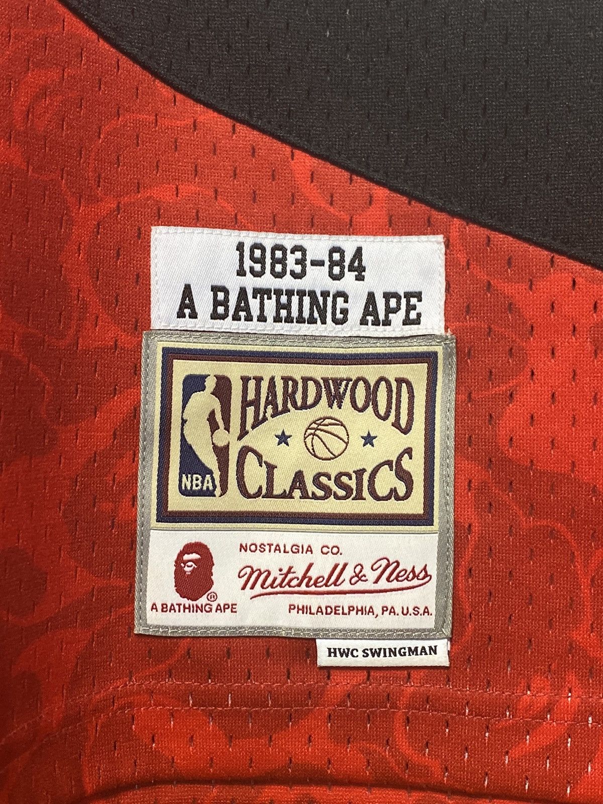 Bape × Mitchell & Ness × NBA Bape x NBA Blazers Jersey Size US L / EU 52-54 / 3 - 5 Thumbnail