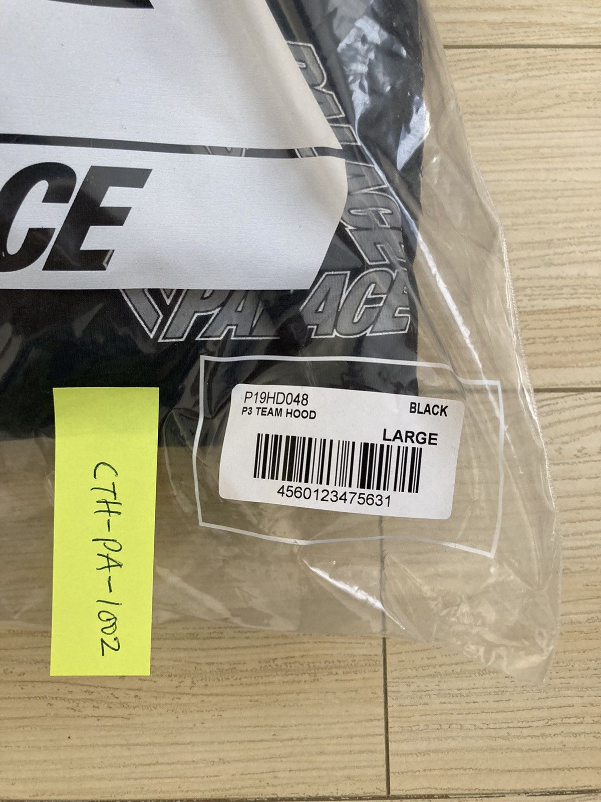 Palace Palace P3 Team Hood Black L Size US L / EU 52-54 / 3 - 2 Thumbnail