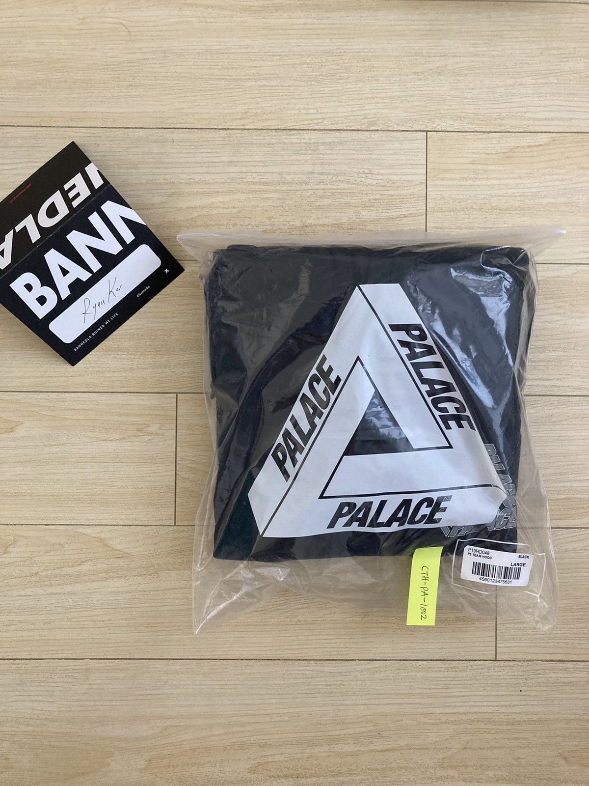 Palace Palace P3 Team Hood Black L Size US L / EU 52-54 / 3 - 1 Thumbnail