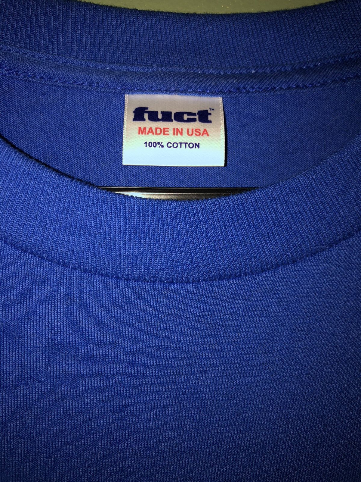 FUCT Fuct Kill People Not Animals Tee Blue Size US L / EU 52-54 / 3 - 3 Thumbnail