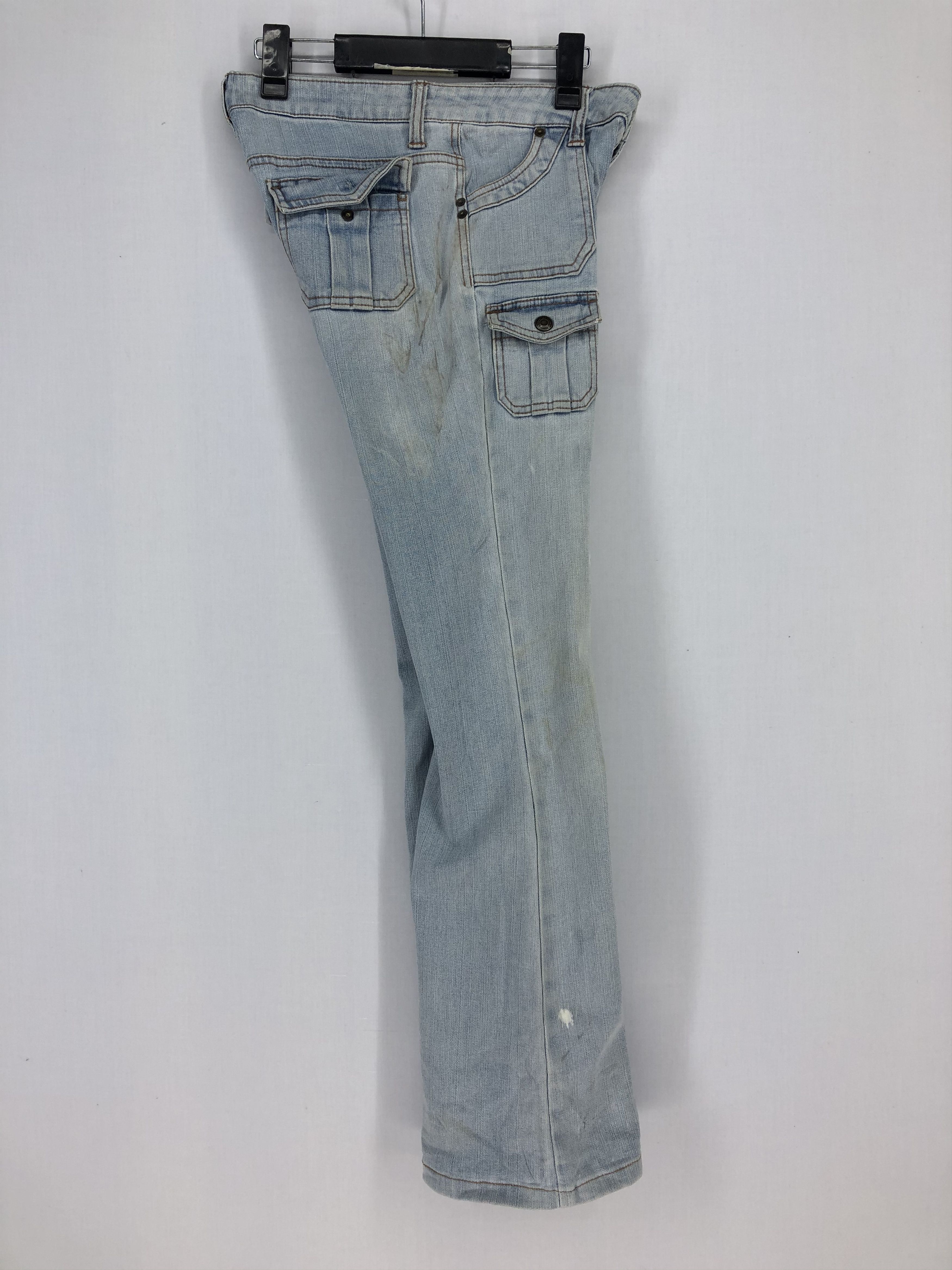 Japanese Brand STRETCH DENIM BUSHPANTS MULTIPOCKET UTILITY Size US 26 / EU 42 - 14 Thumbnail