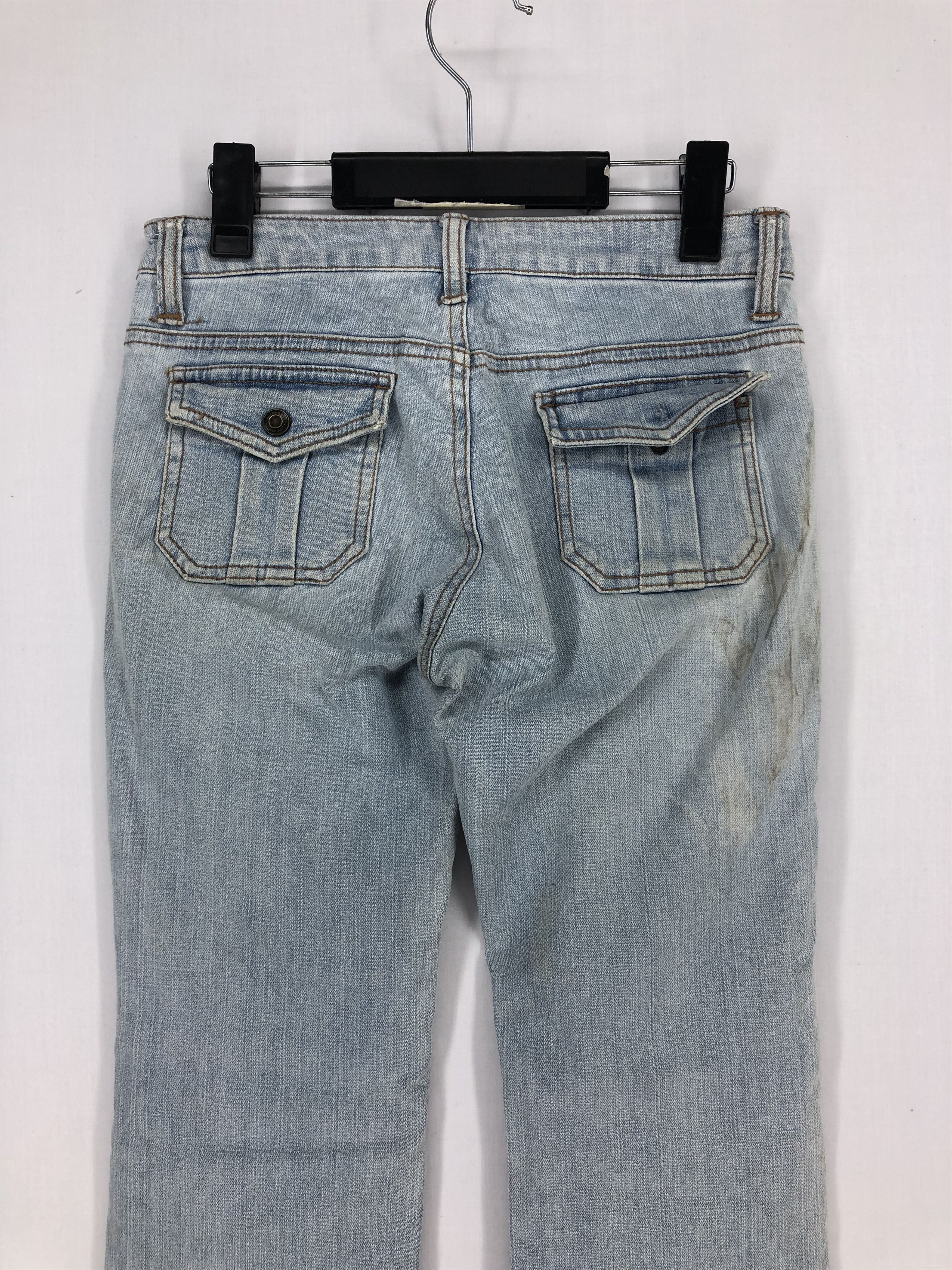 Japanese Brand STRETCH DENIM BUSHPANTS MULTIPOCKET UTILITY Size US 26 / EU 42 - 9 Thumbnail