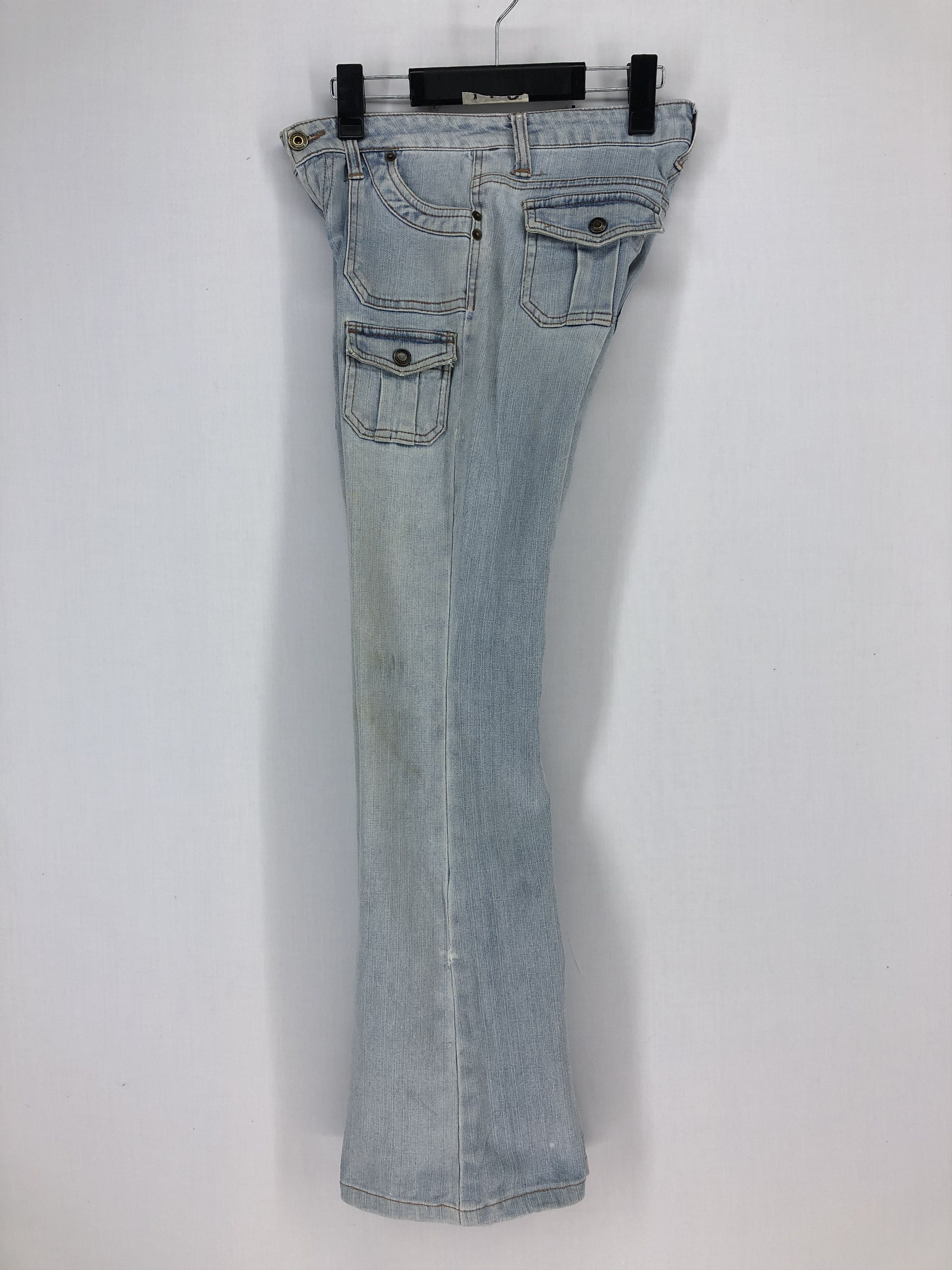 Japanese Brand STRETCH DENIM BUSHPANTS MULTIPOCKET UTILITY Size US 26 / EU 42 - 10 Thumbnail