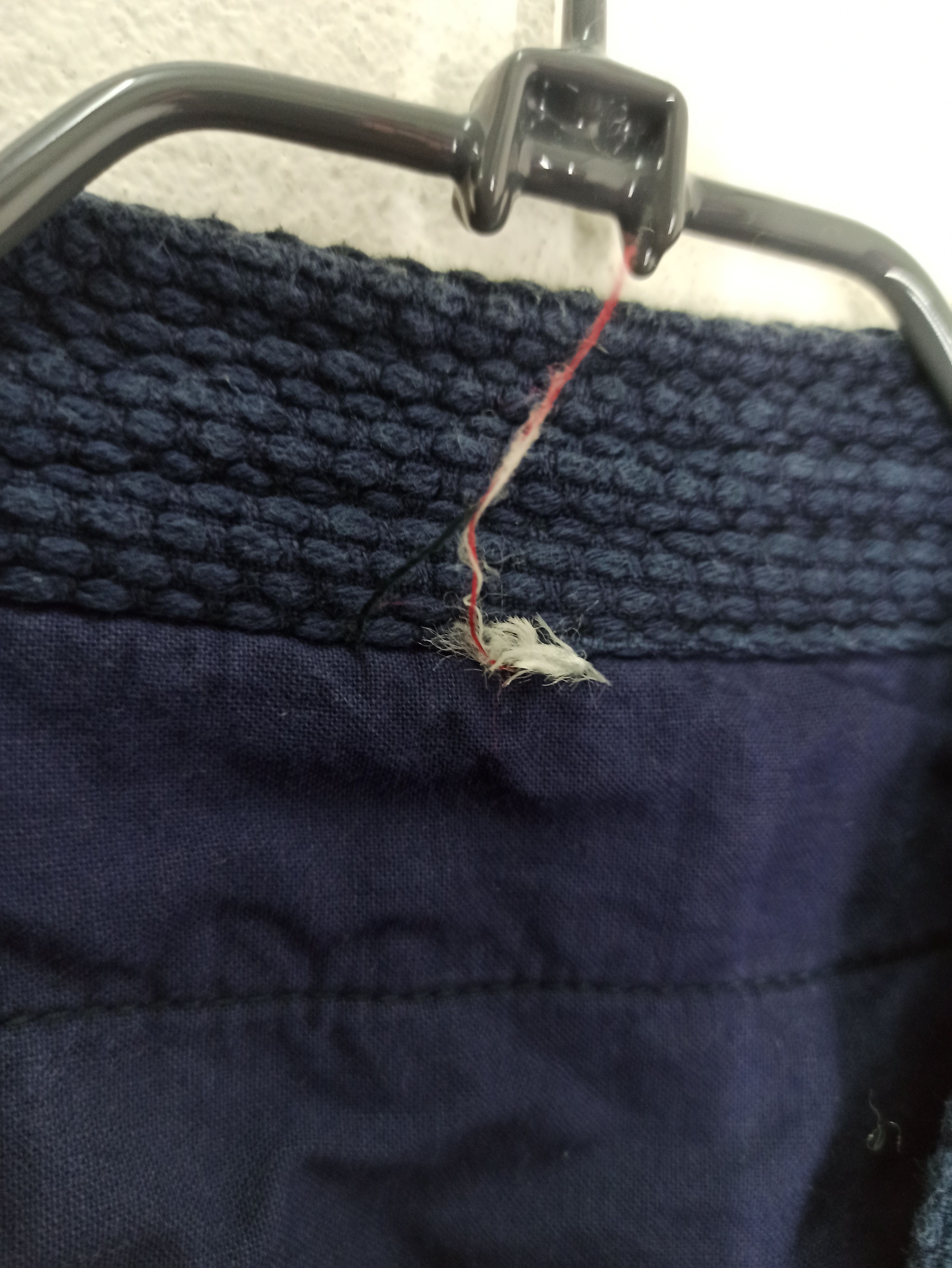 Indigo × Vintage Indigo Kendo Kimono Half Keikogi Shashiko Quilt Noragi Size US M / EU 48-50 / 2 - 9 Thumbnail