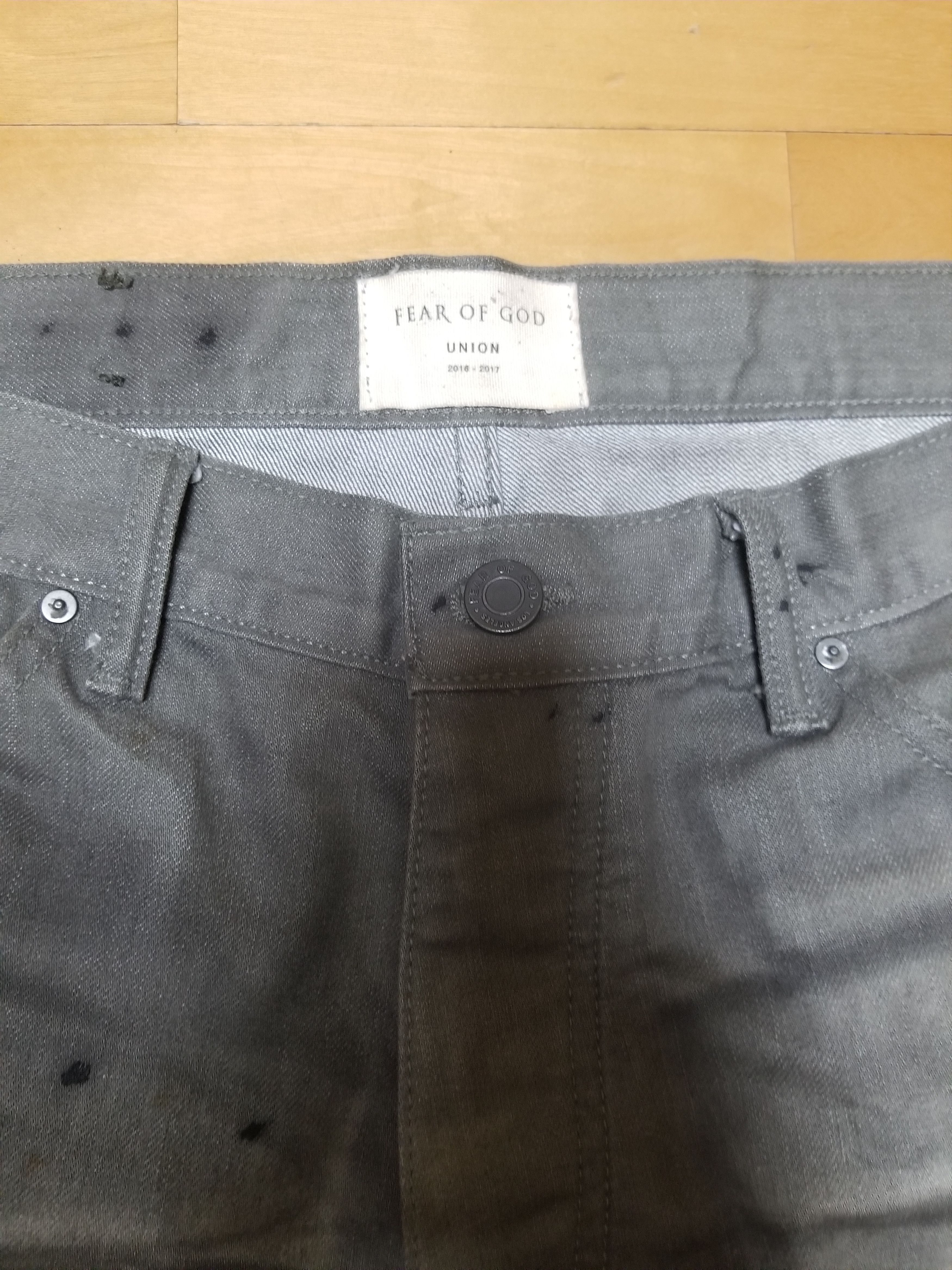 Fear of God Fear of God Denim (Union Exclusive) Size US 34 / EU 50 - 2 Thumbnail